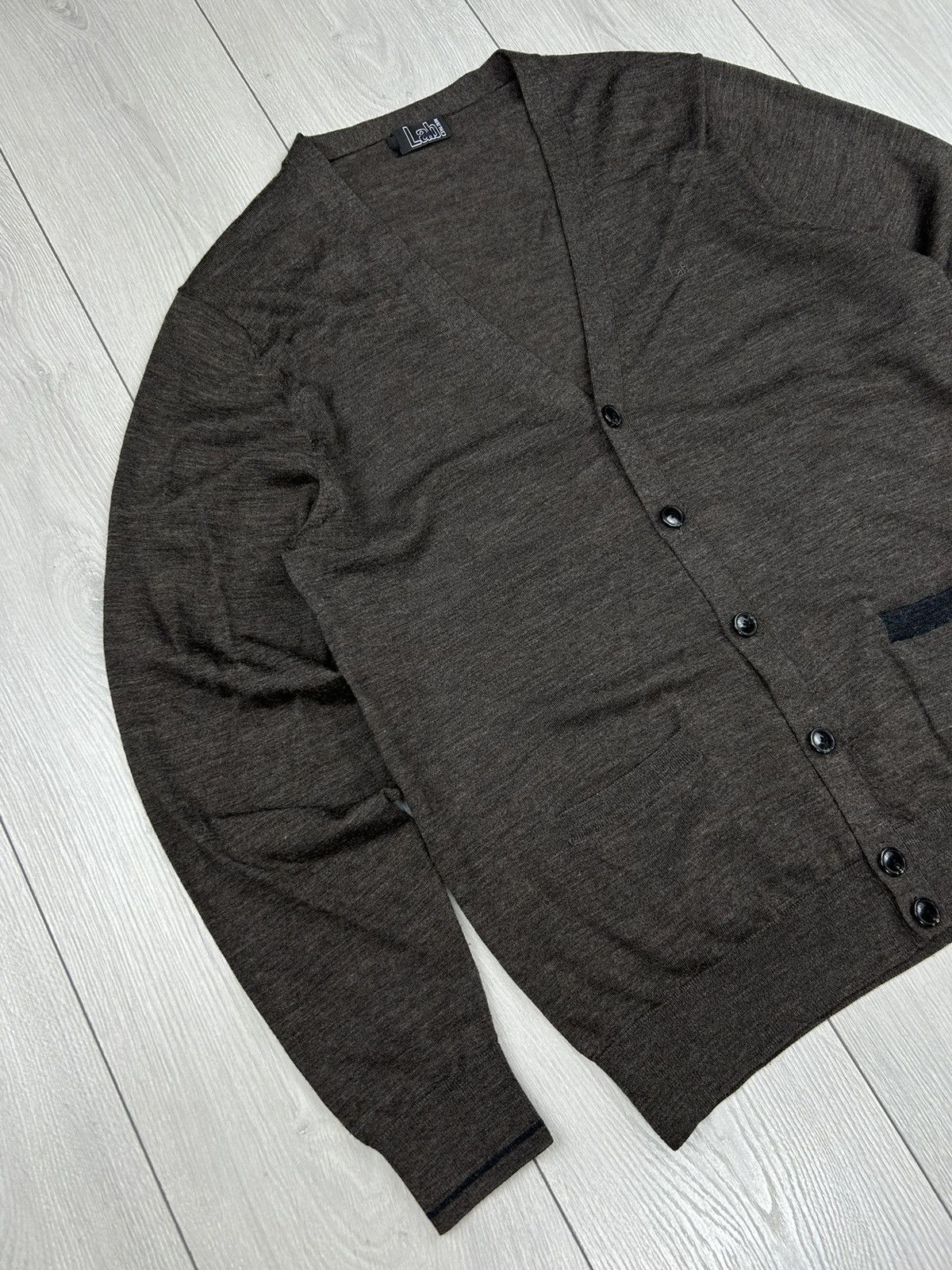 Pal Zileri Lab Pal Zileri Wool Cardigan Size L Size US L / EU 52-54 / 3 - 4 Thumbnail