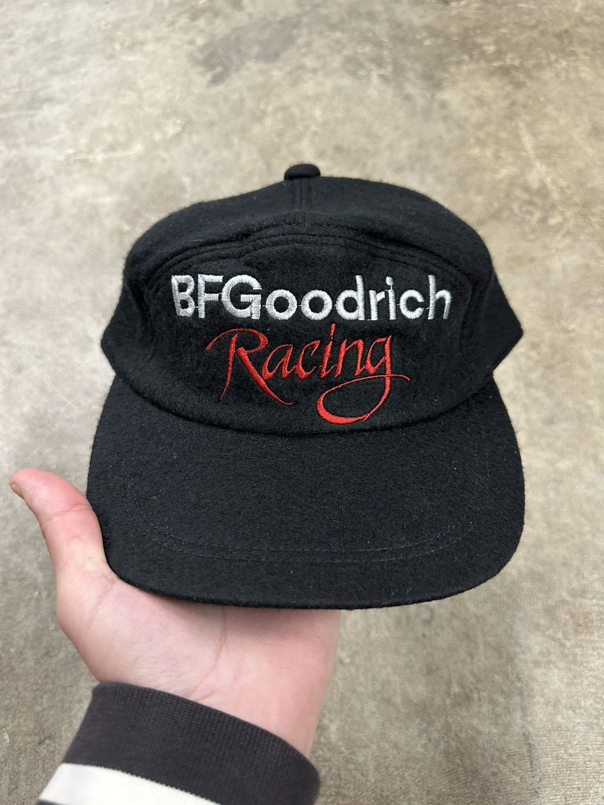 Vintage 90s BF Goodrich Racing Snapback Hat Cap OSFA