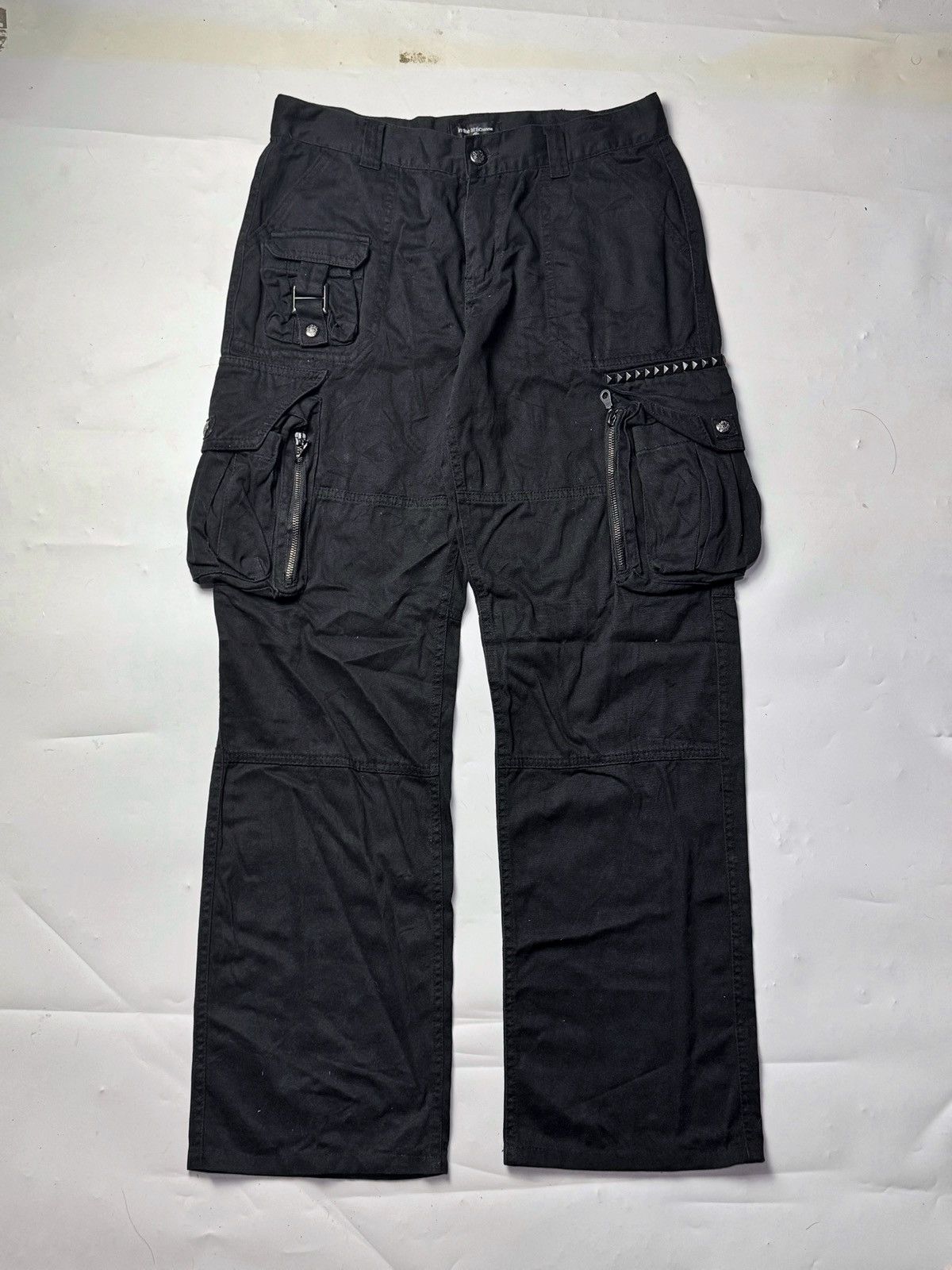 Japanese Cargo Intheattic Studded Pants Multi Pocket