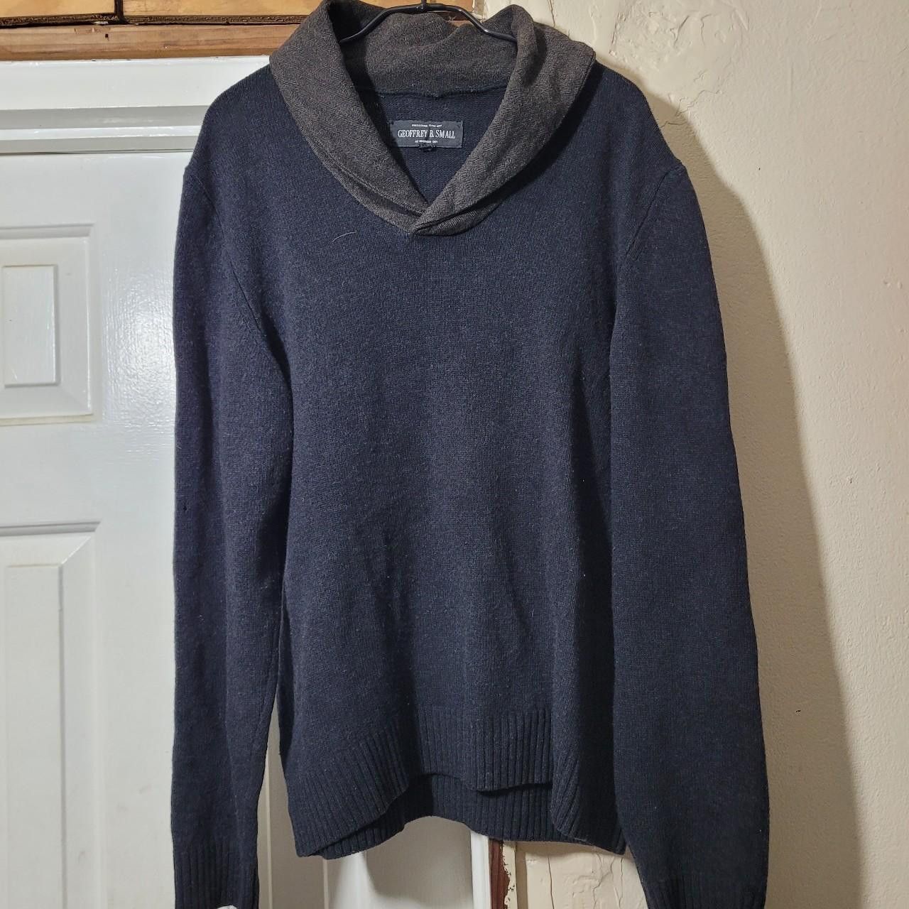 Geoffrey B. Small Shawl neck sweater | Grailed