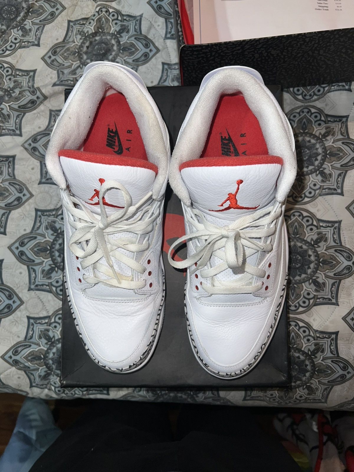 Jordan Brand Jordan 3 Retro ’88 “White Cement” (2013) – Size 13 Size US 13 / EU 46 - 4 Thumbnail