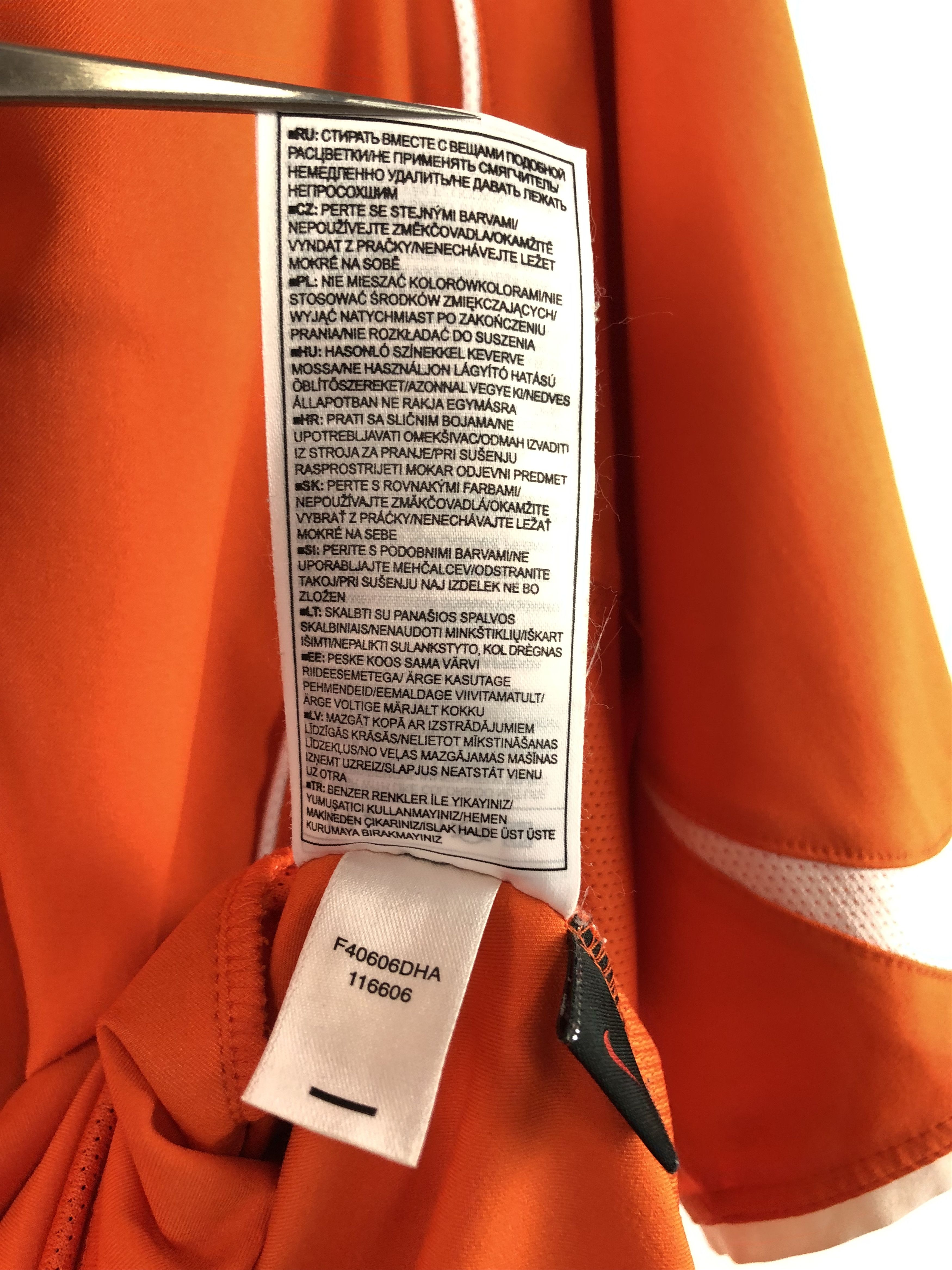 Nike × Vintage Netherlands football shirt 2004 Soccer Nike Jersey Holland Size US L / EU 52-54 / 3 - 11 Thumbnail