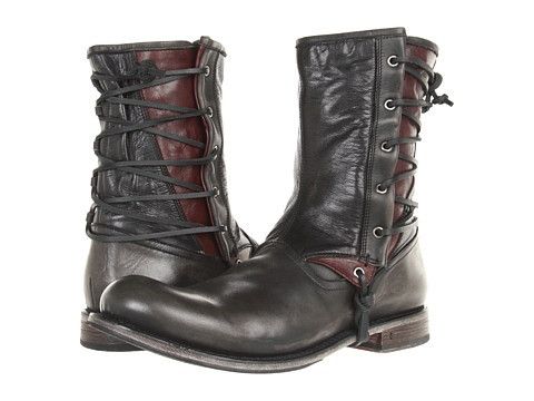 John Varvatos John Varvatos Laced Engineer Boots Size US 13 / EU 46 - 2 Thumbnail