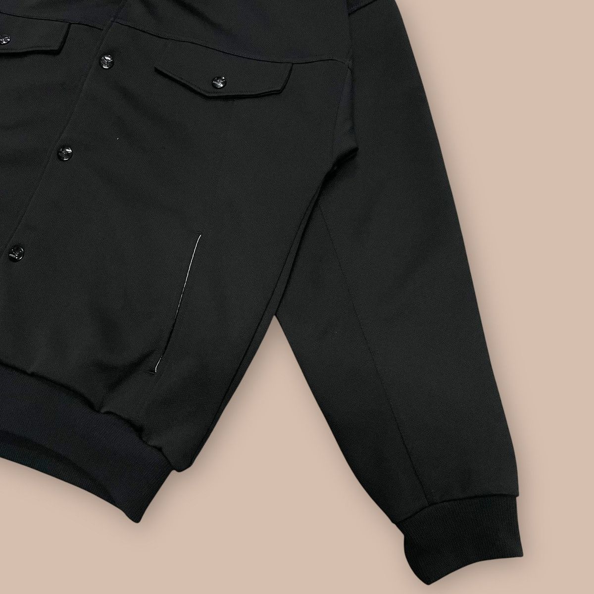 Puma OG 90s-2000s Y2K Puma Black Button Down Jacket Size US M / EU 48-50 / 2 - 8 Thumbnail