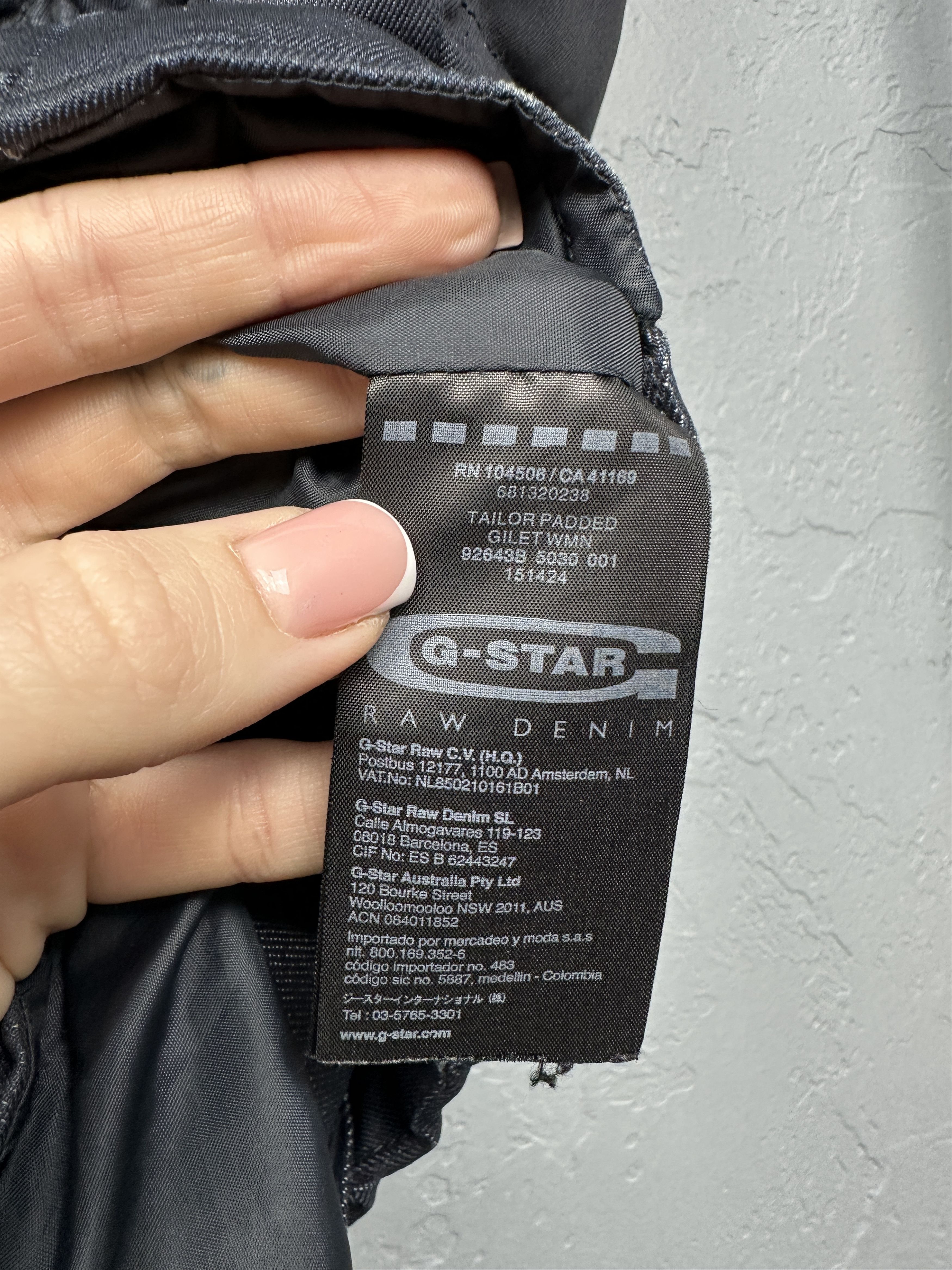G-Star G Star Raw Womens Tailor Padded Gilet Vest Size M / US 6-8 / IT 42-44 - 4 Thumbnail