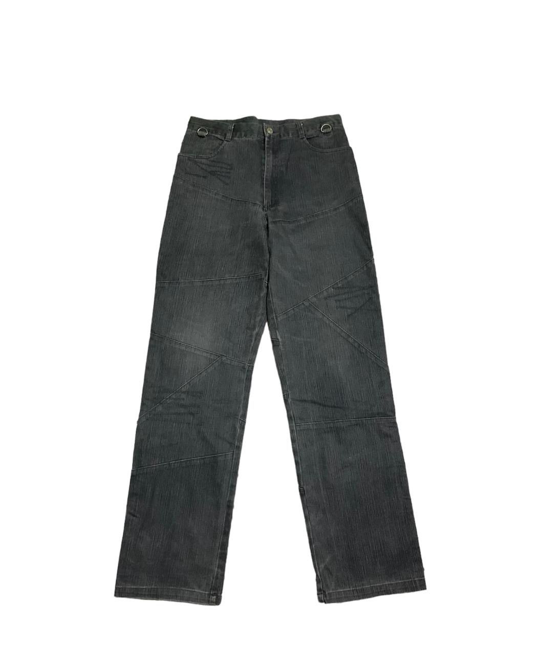 Japanese brand slash number denim pants