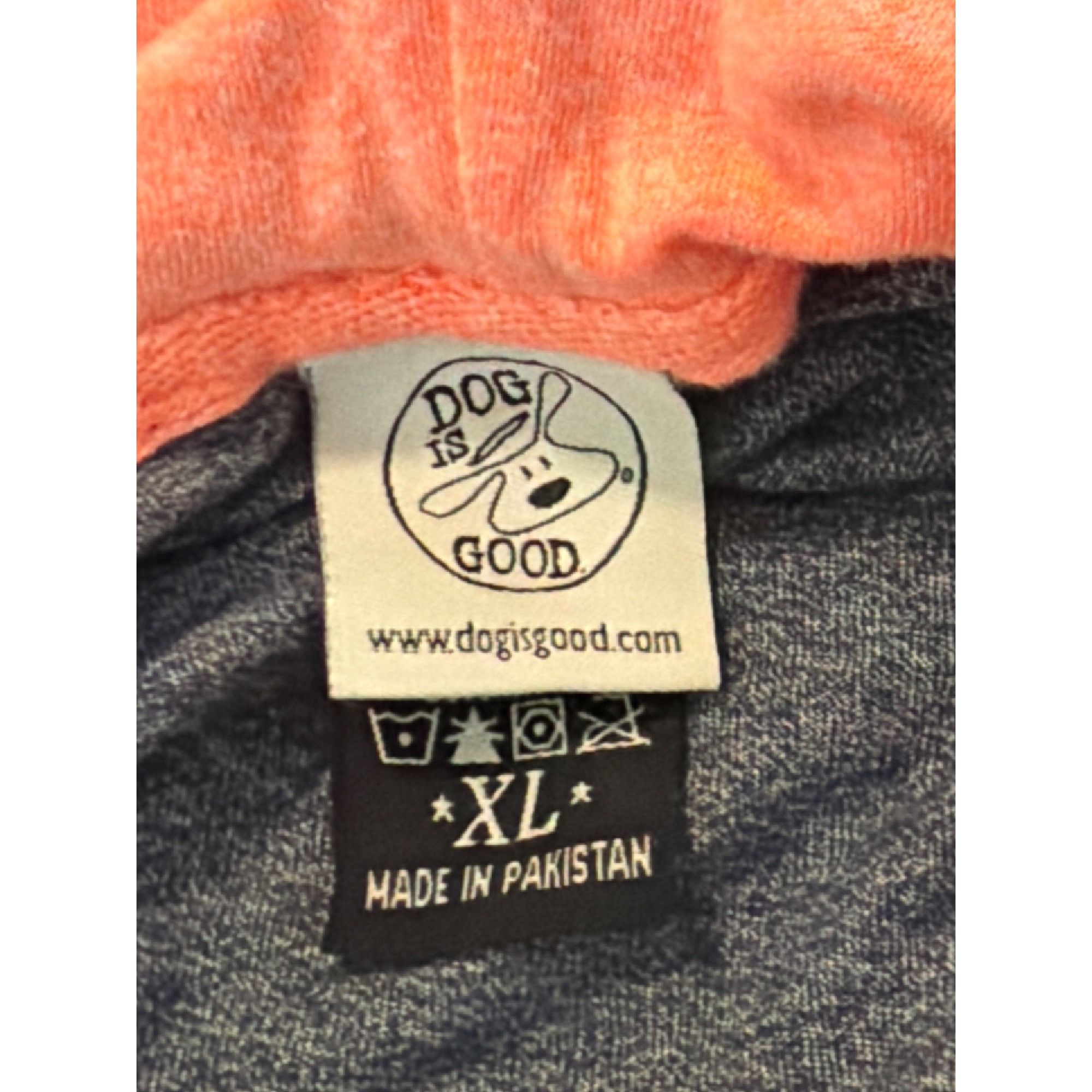 Other Dog Is Good Hoodie Love The Mutt Youre With Blue Coral Ragla Size XL / US 12-14 / IT 48-50 - 4 Thumbnail