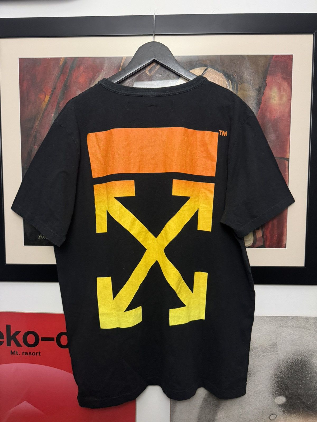 Off-White Off-White Temperature Tee Archive Rare Print Streetweat Size US XL / EU 56 / 4 - 2 Thumbnail