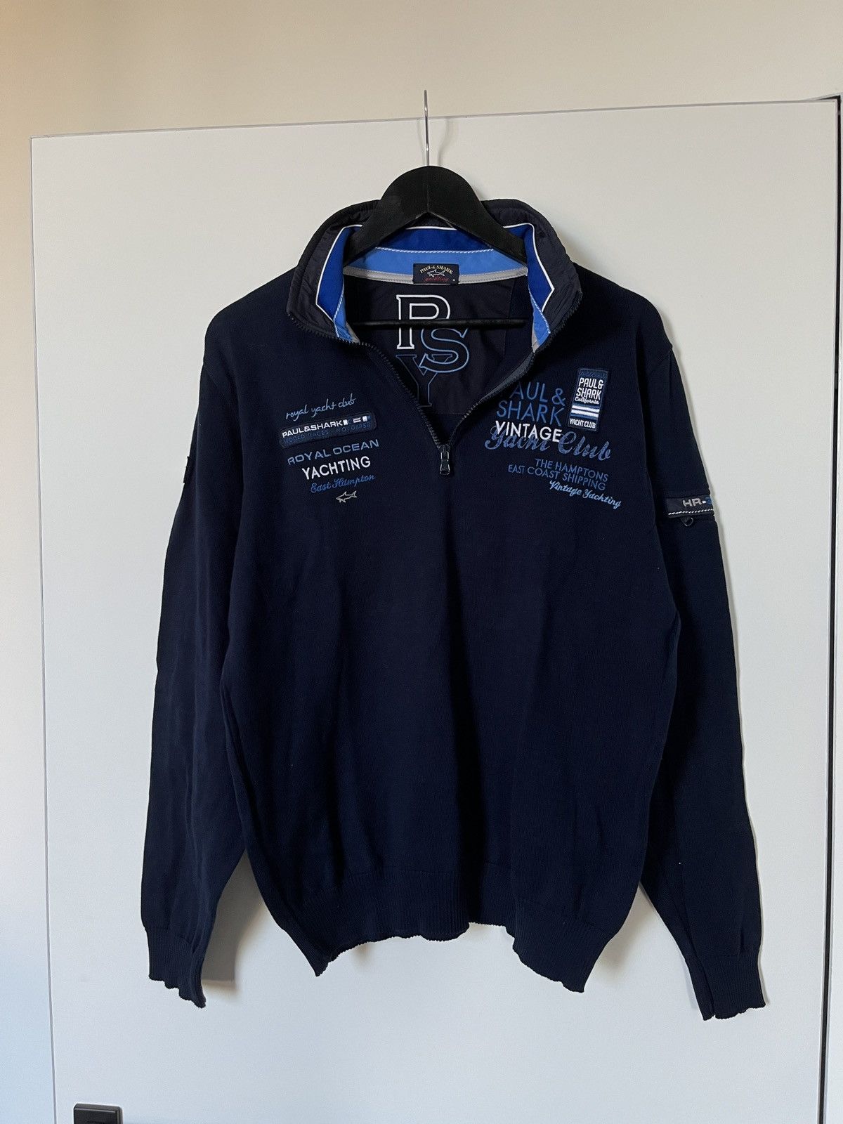 Paul & Shark Paul & Shark 1/3 Zip Pullover Sweater Yachting Gear Size US M / EU 48-50 / 2 - 1 Thumbnail