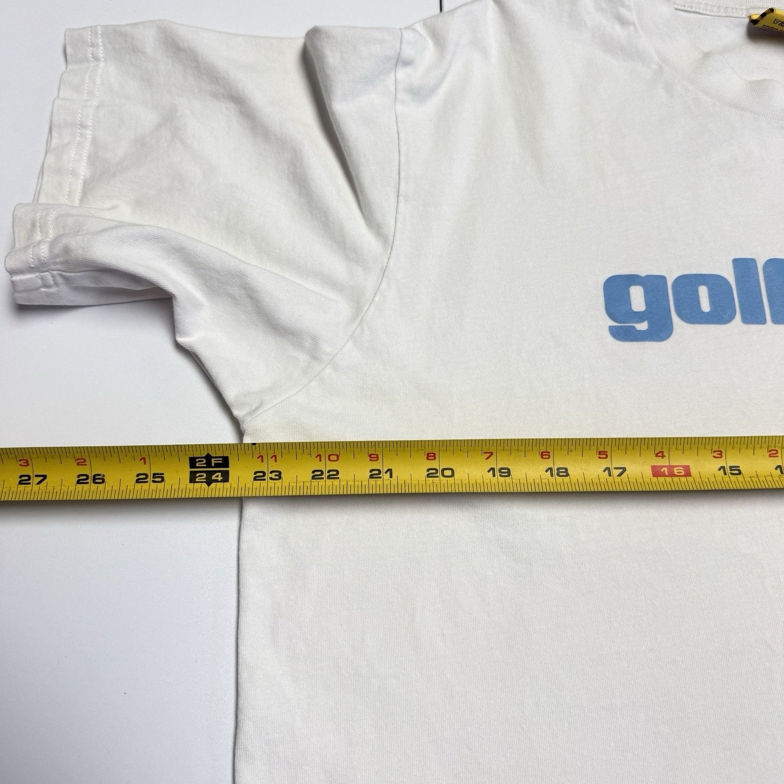 Golf Wang Golf Wang T Shirt Mens Large White Short Sleeve Skater Grung Size US L / EU 52-54 / 3 - 11 Thumbnail