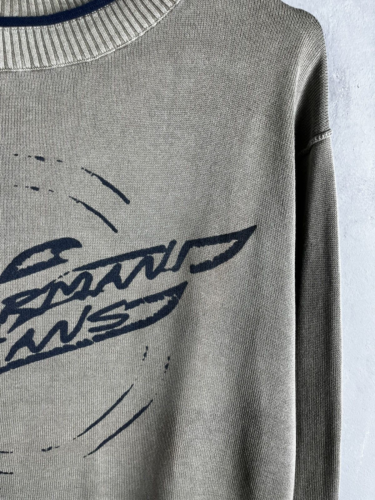 Giorgio Armani Armani Jeans sweatshirt size L mens big logo vintage Size US L / EU 52-54 / 3 - 3 Thumbnail