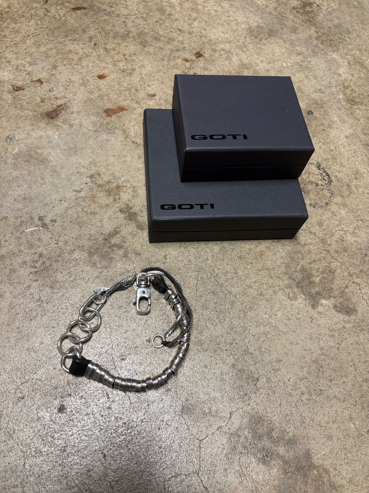 Goti GOTI Multi and Heavy Link Bracelet Set Size ONE SIZE - 4 Thumbnail