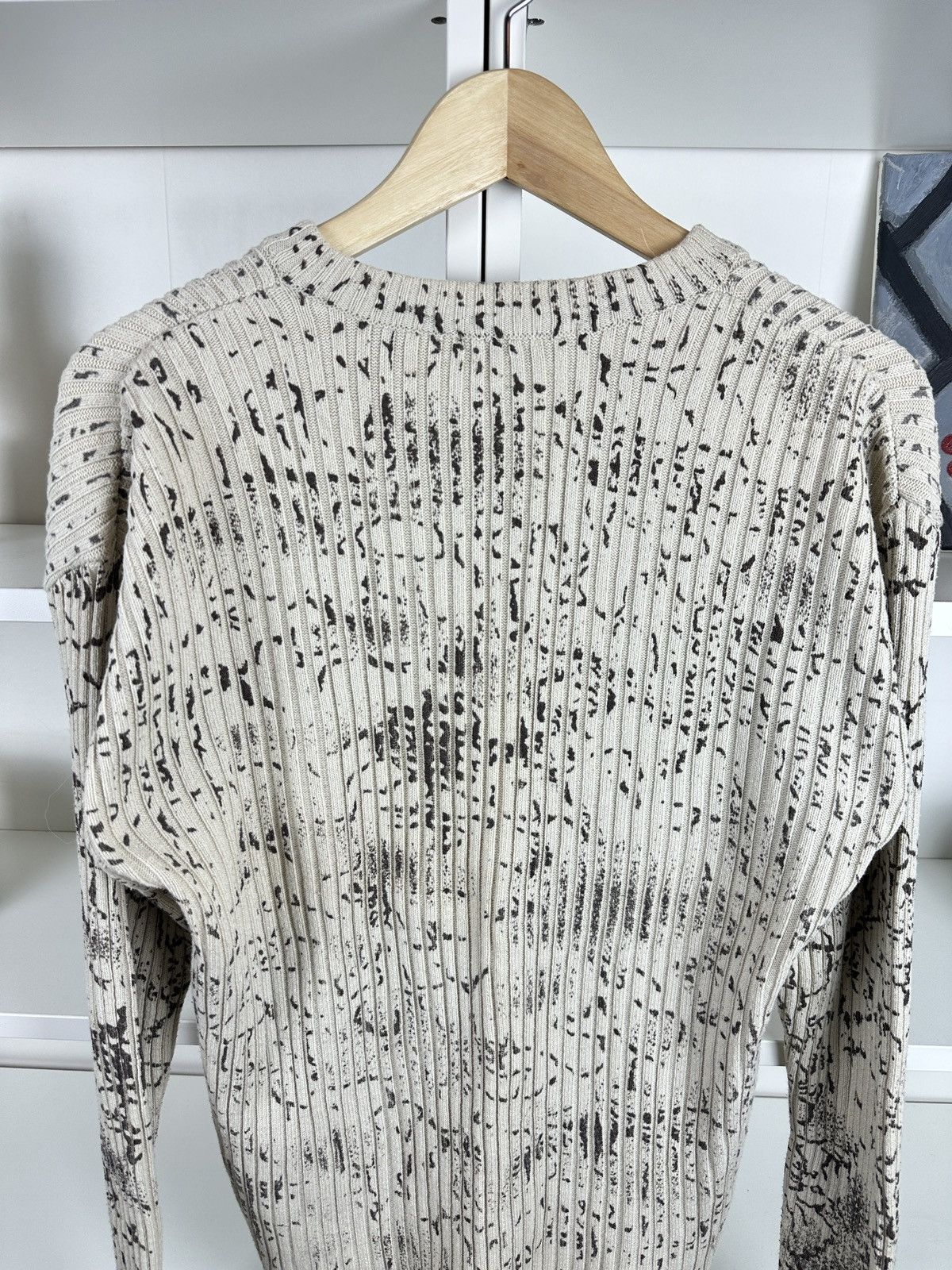 Other Vintage y2k slim structurized opium sweater jumper Size US M / EU 48-50 / 2 - 6 Thumbnail