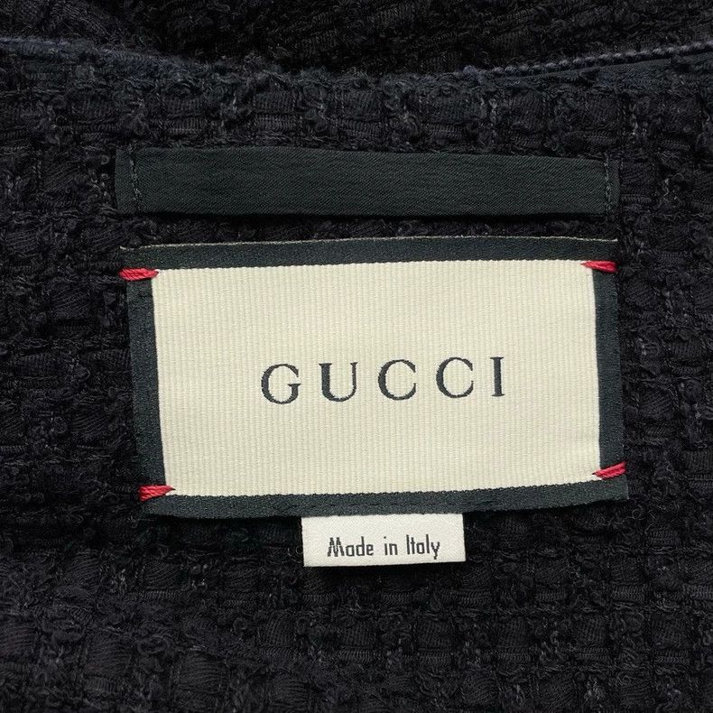 Gucci Gucci Size 36 Black striped cardigan jacket size 36 2502-N Size US XS / EU 42 / 0 - 5 Thumbnail
