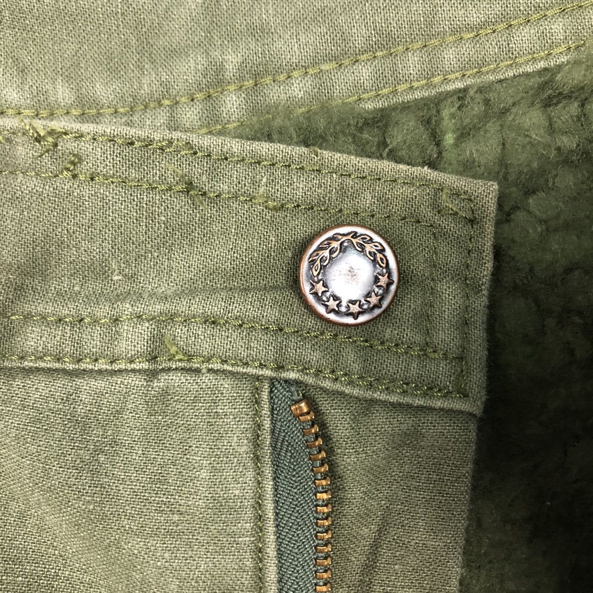Japanese Brand 📌Vintage Chore Biker Pants Military Sunrocky Size US 30 / EU 46 - 16 Thumbnail