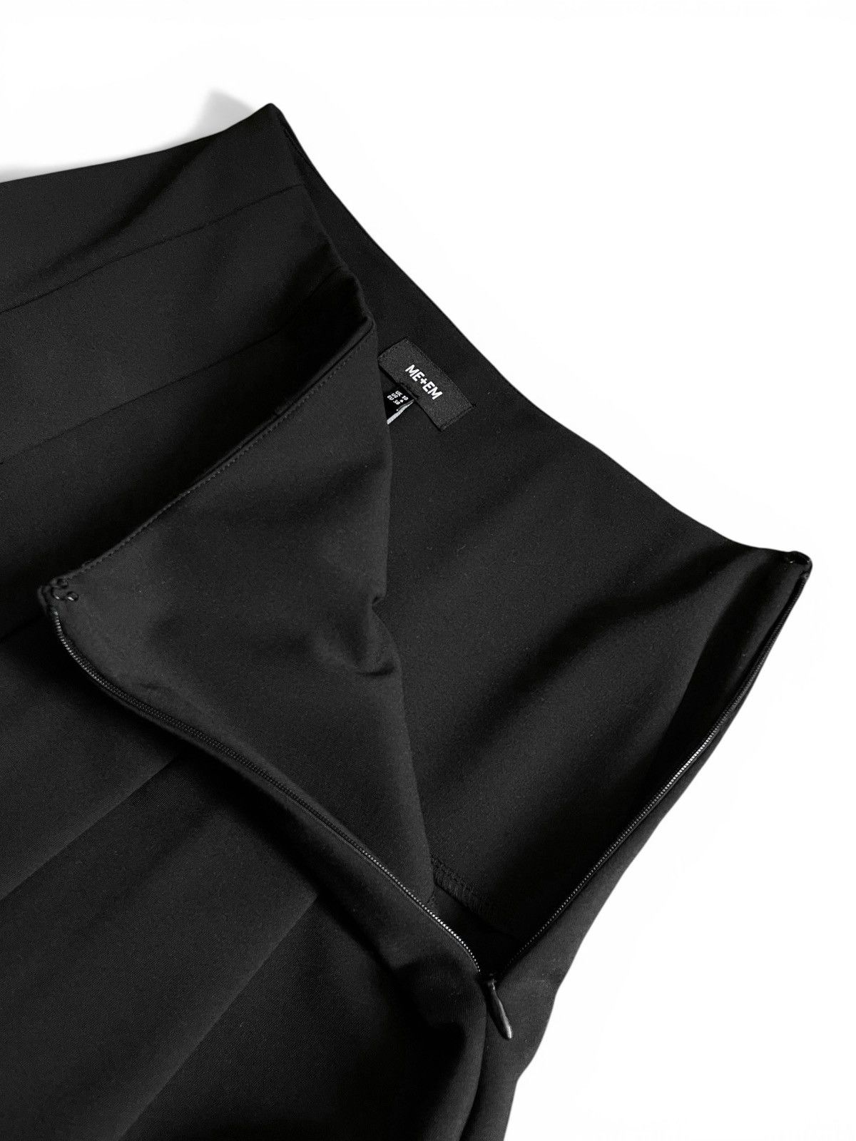 ME+EM ME+EM Pleated Maxi A-Line Skirt – Black – Size UK 10 / US 6 Size 28" / US 6 / IT 42 - 4 Thumbnail