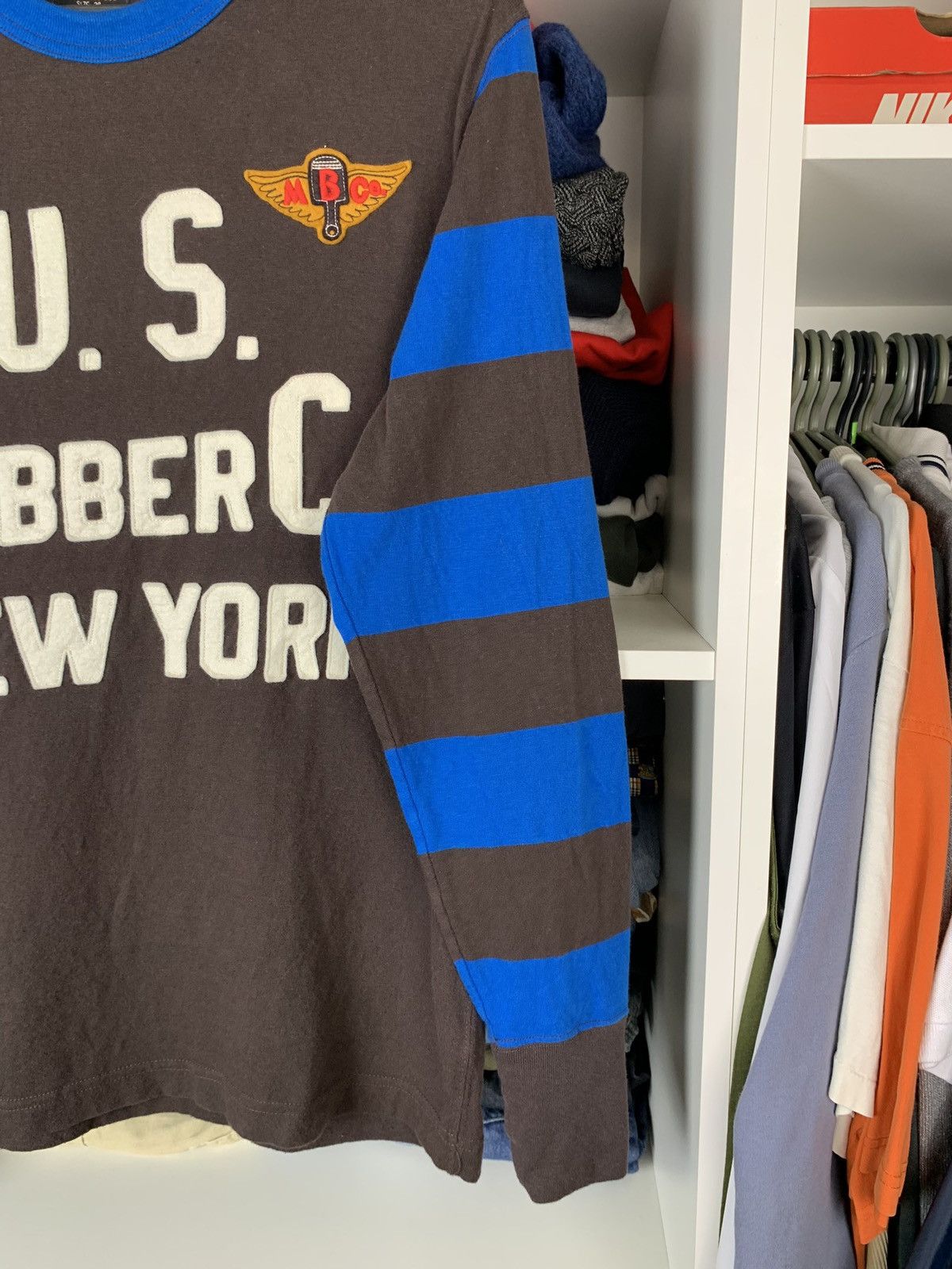 Vintage Vintage US Rubber Co New York US Tires Long sleeve Size 38 Size US M / EU 48-50 / 2 - 12 Thumbnail