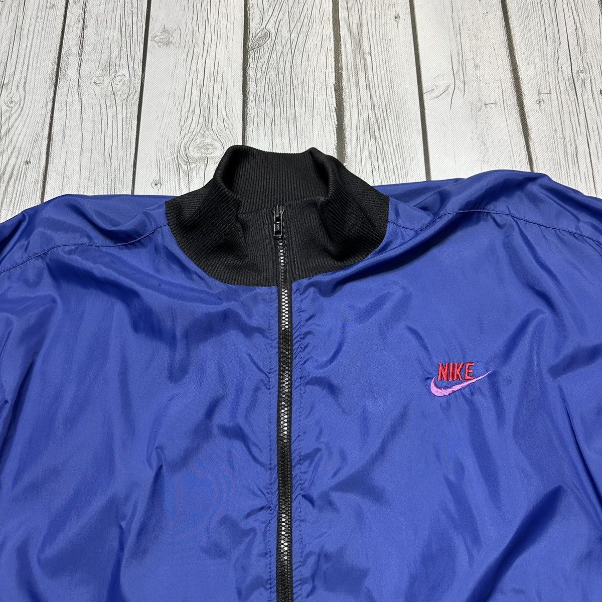 Nike × Vintage Vintage Nike jacket Size US L / EU 52-54 / 3 - 3 Thumbnail