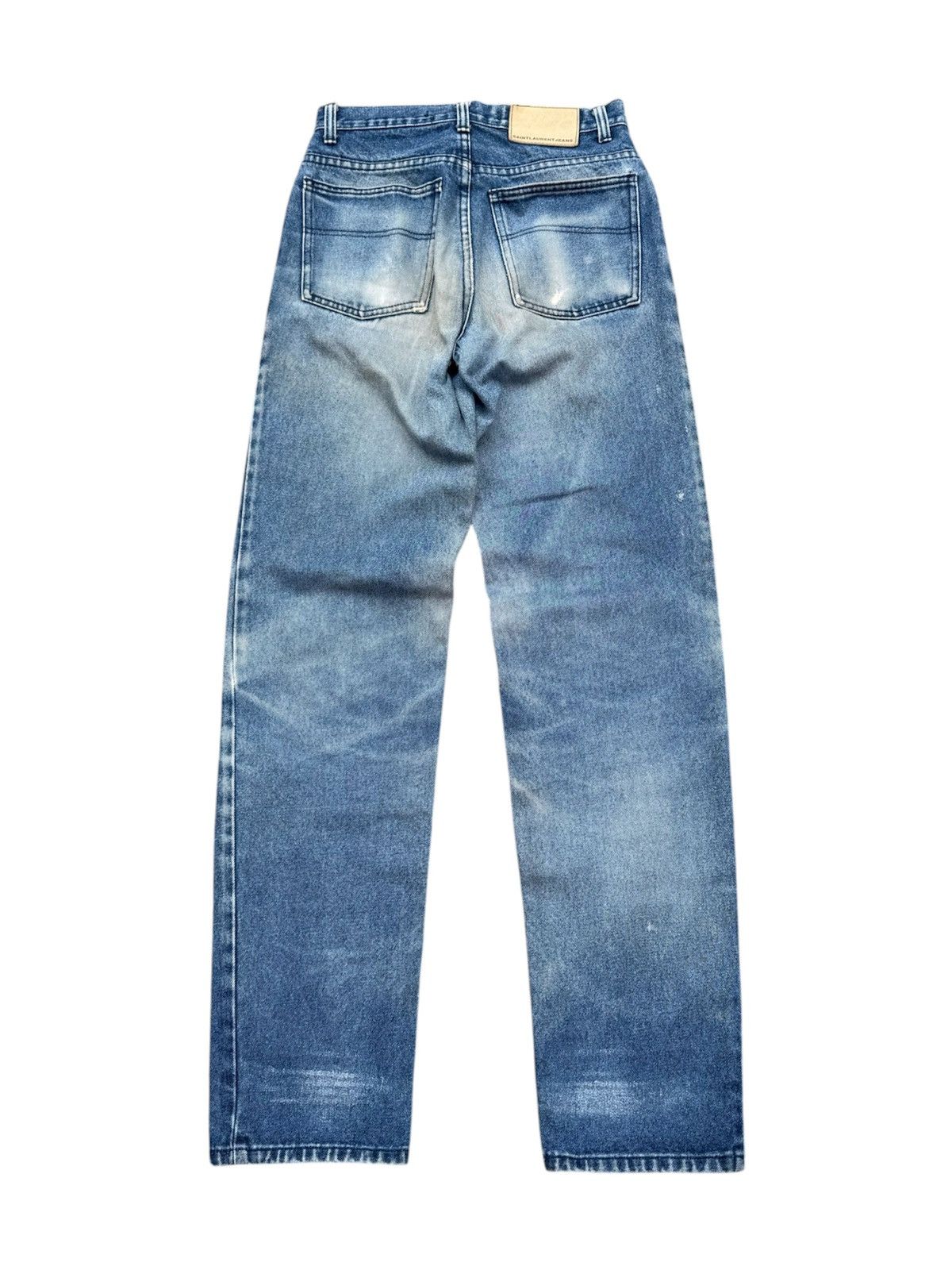 Saint Laurent Paris SAINT LAURENT JEANS HIGH WAISTED HEDI SLIMANE Size US 28 / EU 44 - 2 Thumbnail
