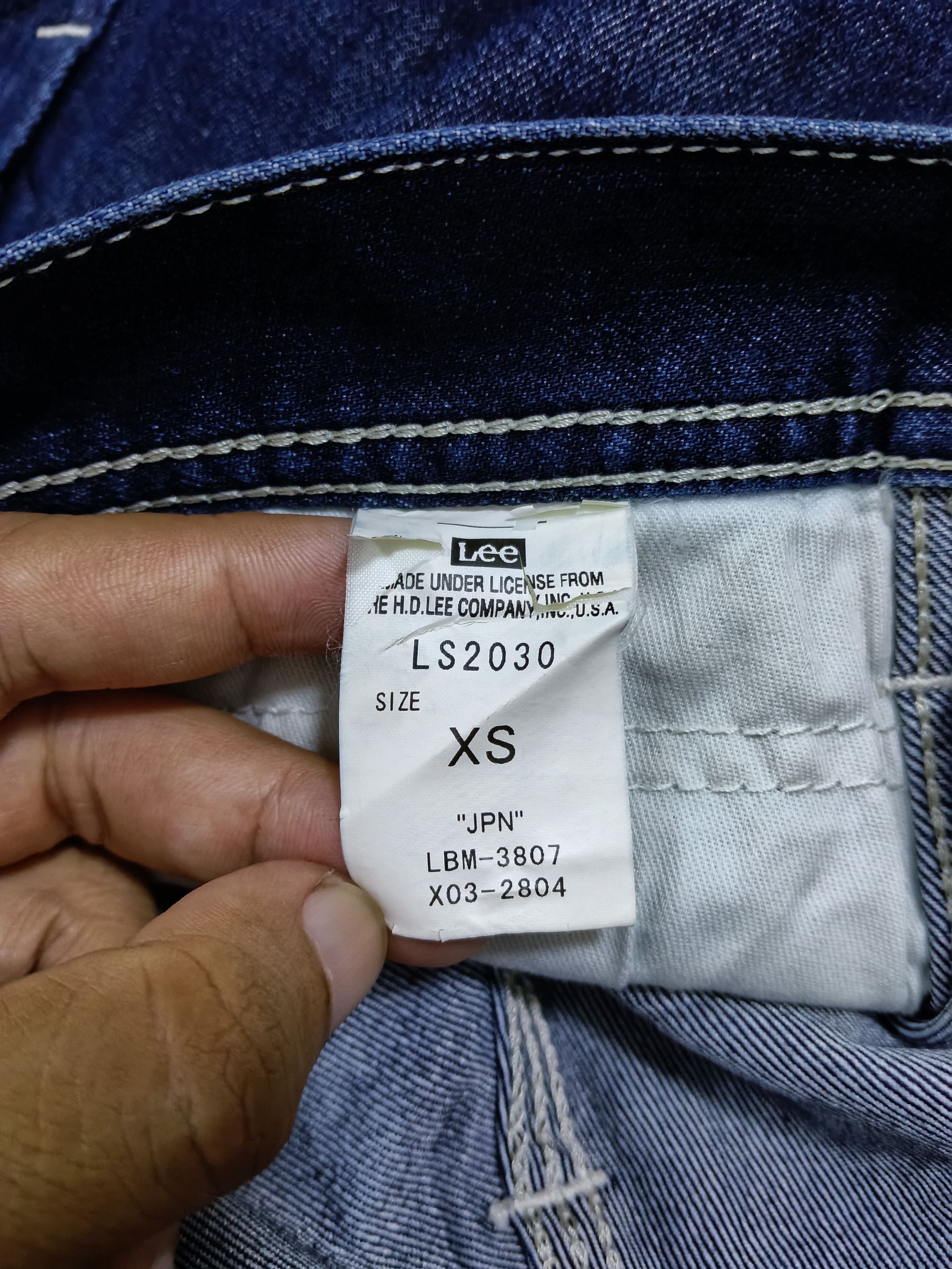 Lee 💥 Union Made by Lee Sanforized Carpenter Denim 💥 Size US 28 / EU 44 - 7 Thumbnail