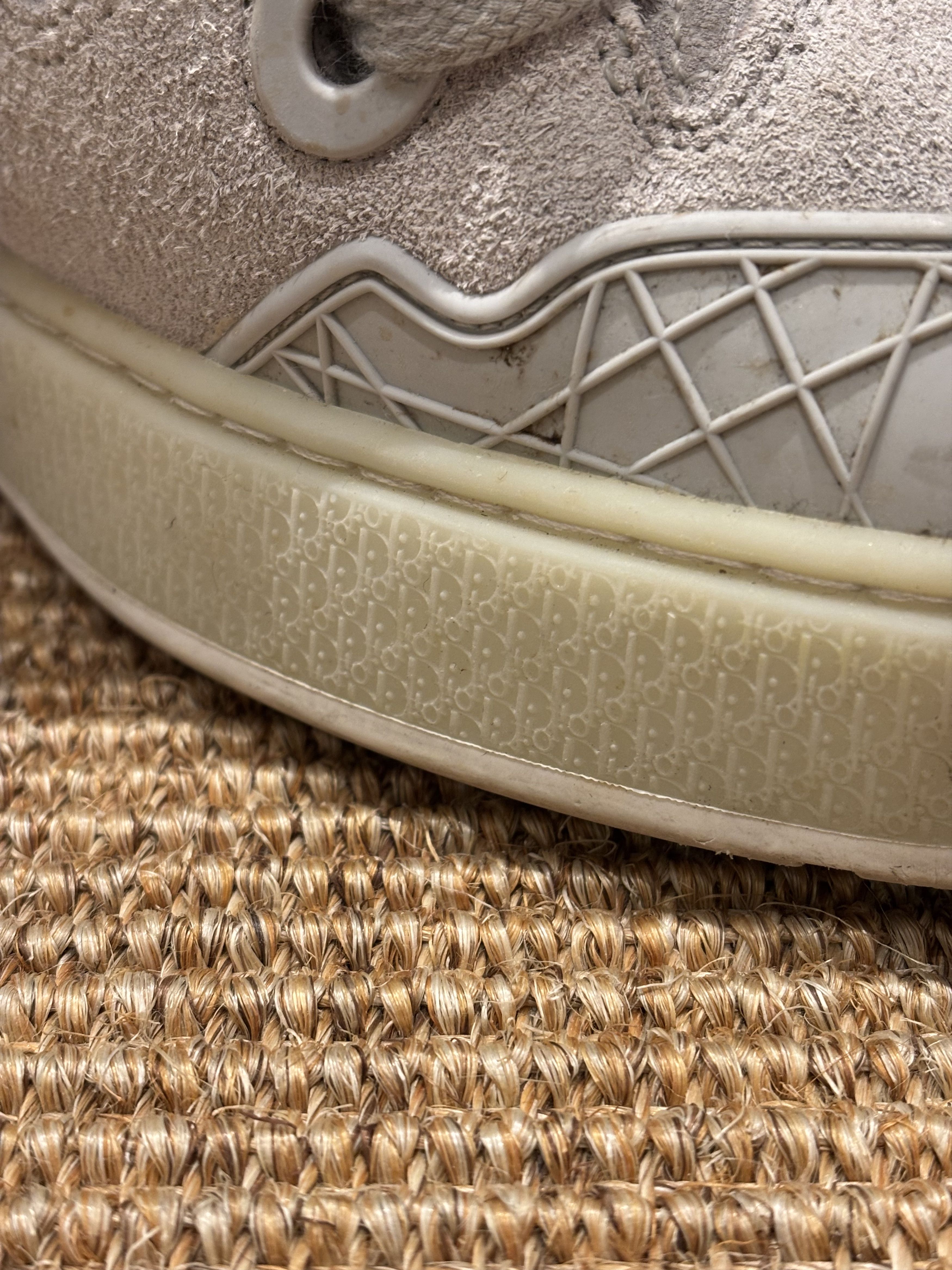 Dior Basket de luxe Dior B9S skater ERL daim crème en tbe Size US 9 / EU 42 - 7 Thumbnail