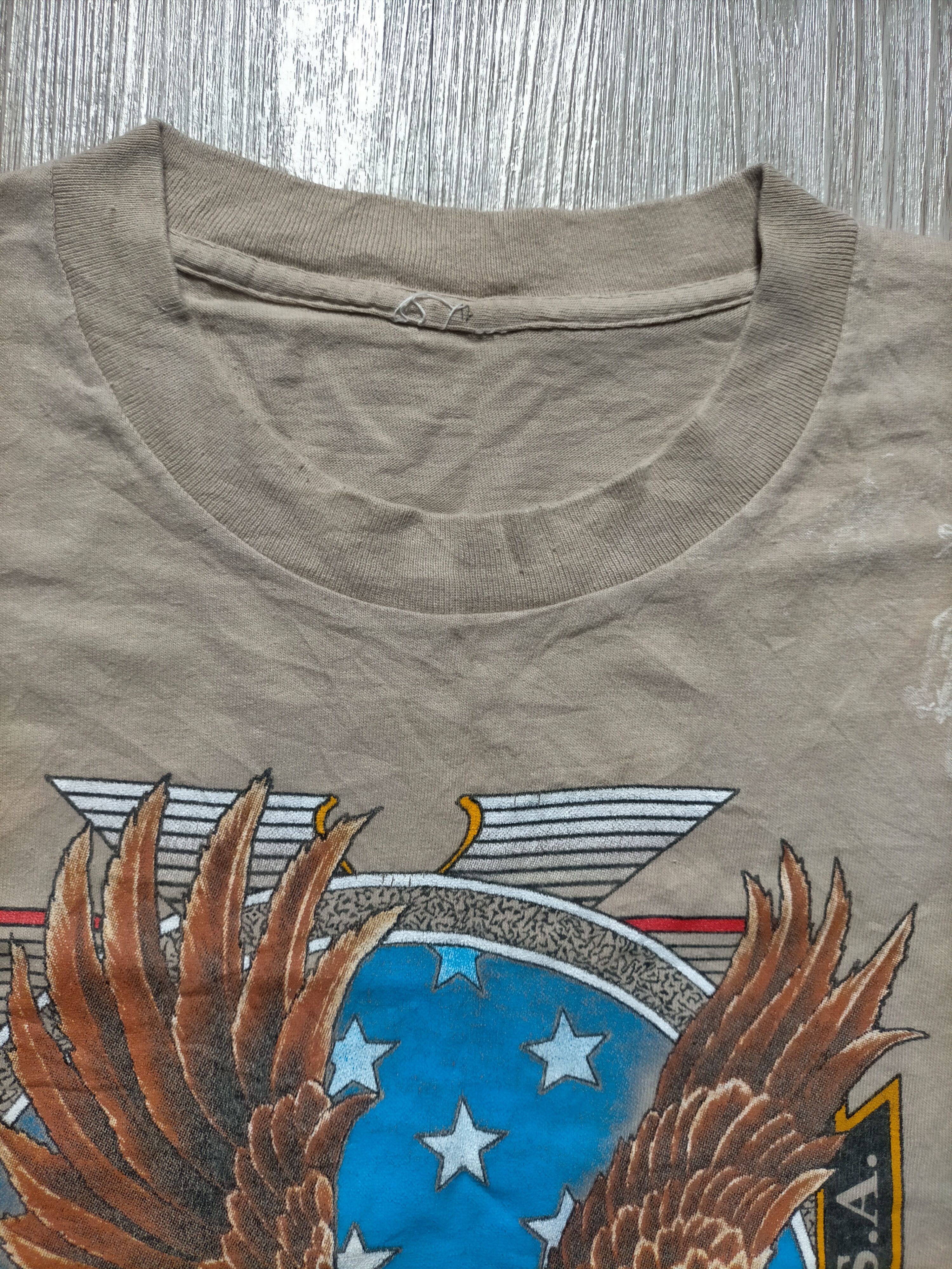 Harley Davidson Vintage 1998 Born in the usa tee Size US L / EU 52-54 / 3 - 6 Thumbnail