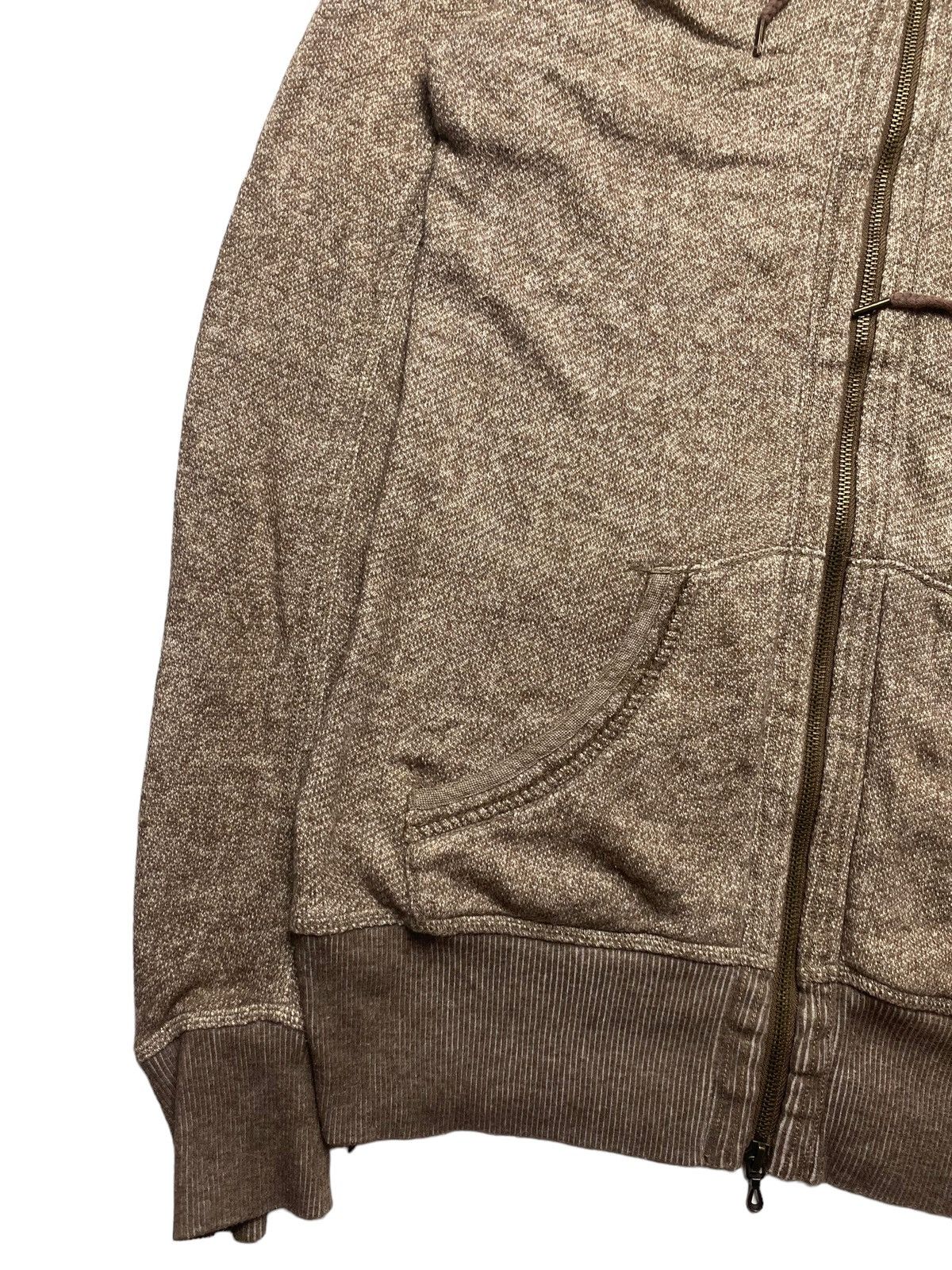 If Six Was Nine 2000s G.O.A - Gunny Sack Zip Hoodie Size US L / EU 52-54 / 3 - 3 Thumbnail