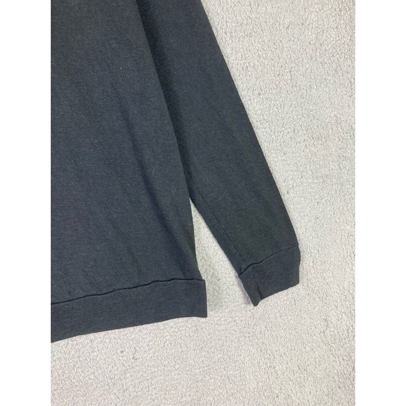 Victoria's Secret Victoria's Secret Black PJ Top Cozy Sleepwear L Womens PJs Size L / US 10 / IT 46 - 8 Thumbnail