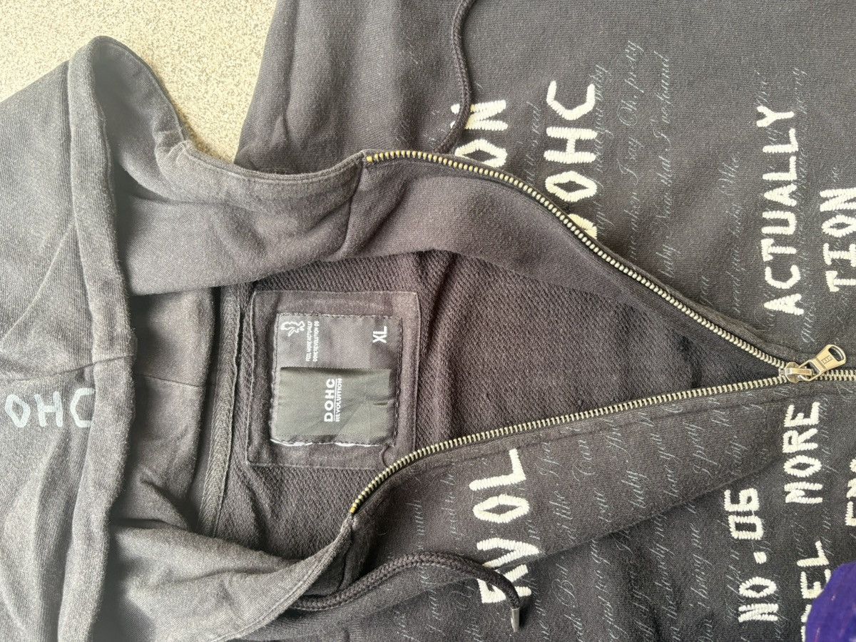 Japanese Brand Dohc Revolution zipp poem hoodie ifsixwasnine lgb Size US XL / EU 56 / 4 - 8 Thumbnail