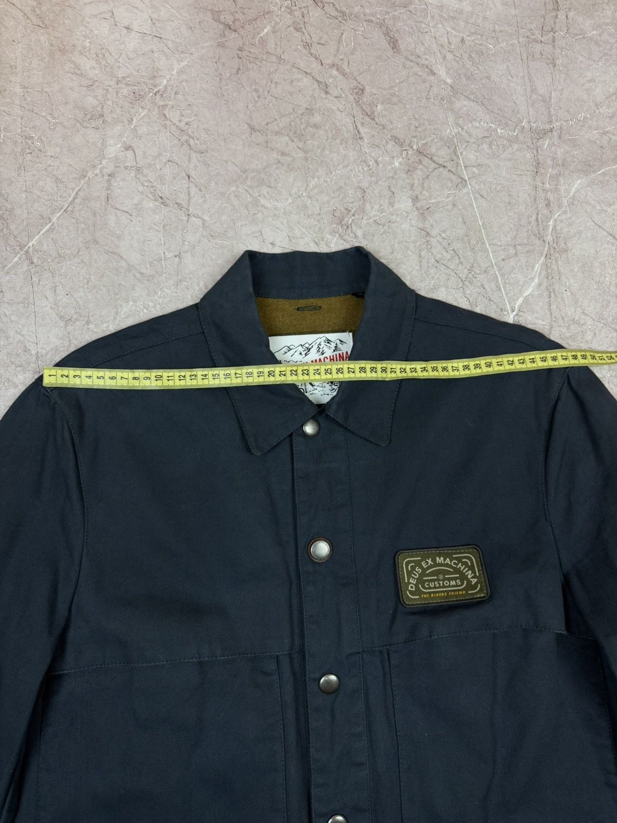 Deus Ex Machina Deus Ex Machina Flood Waxed Cotton Jacket Halley Stevensons Size US M / EU 48-50 / 2 - 18 Thumbnail