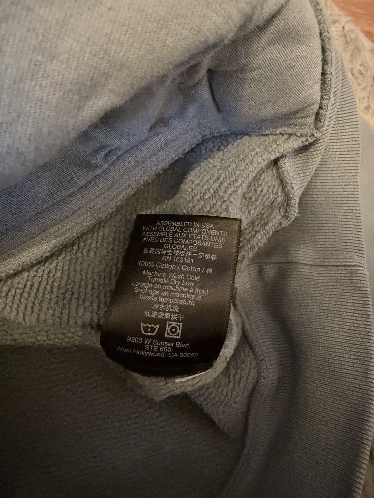 Rhude signature embroidered hoodie Size US XXL / EU 58 / 5 - 4 Thumbnail