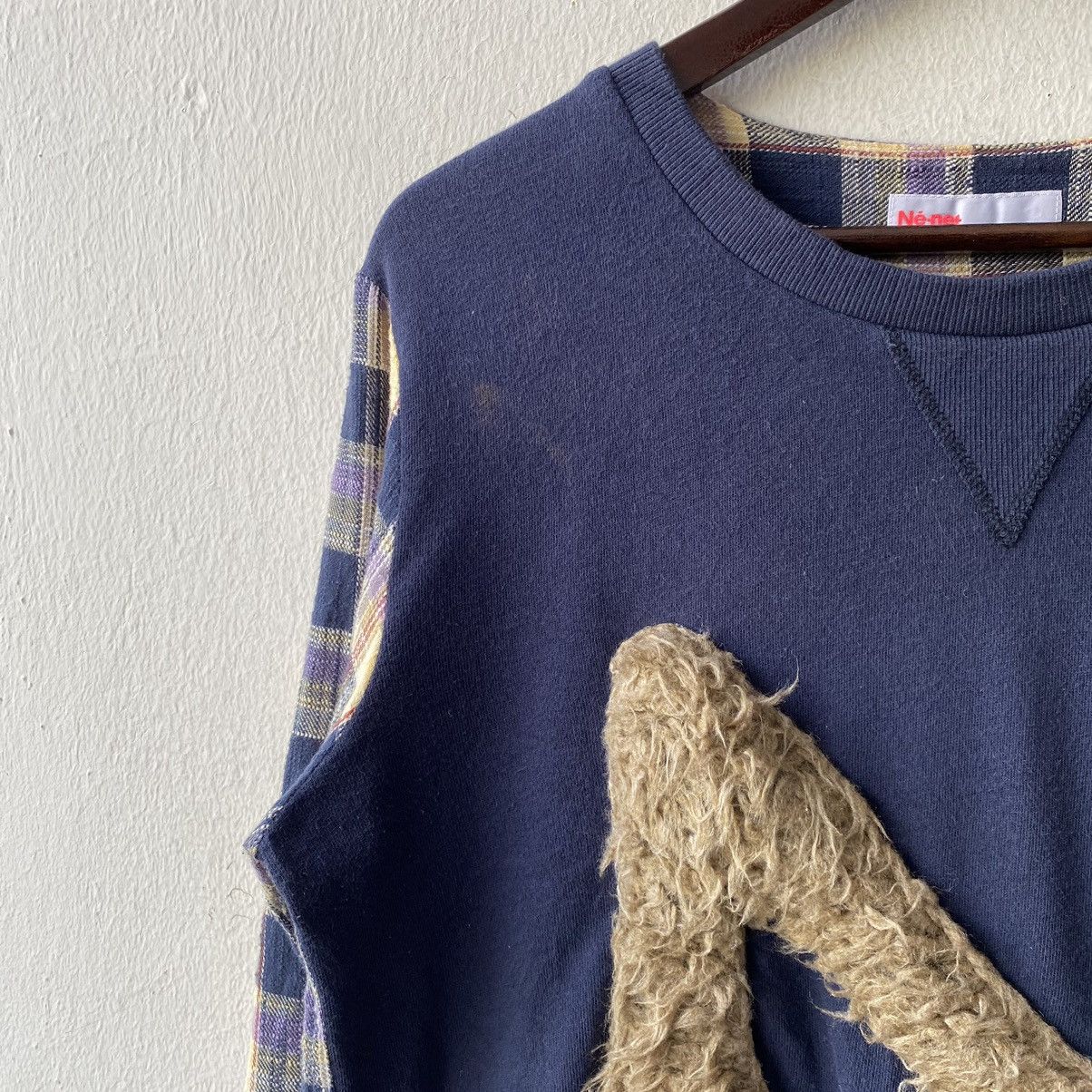Ne-Net Ne-net by Issey Miyake Sweatshirt Reconstruct Flannel Size US M / EU 48-50 / 2 - 4 Thumbnail