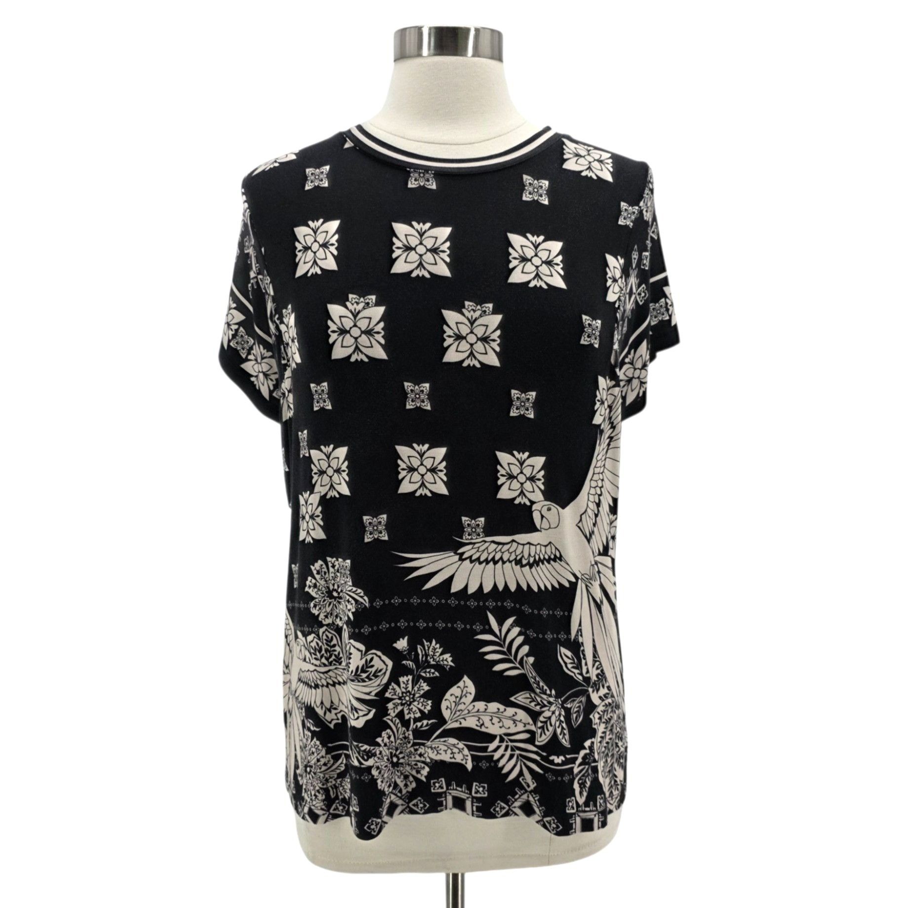 Johnny Was Johnny Was Womens Medium Top The Janie Favorite Boxy Square Size M / US 6-8 / IT 42-44 - 8 Thumbnail