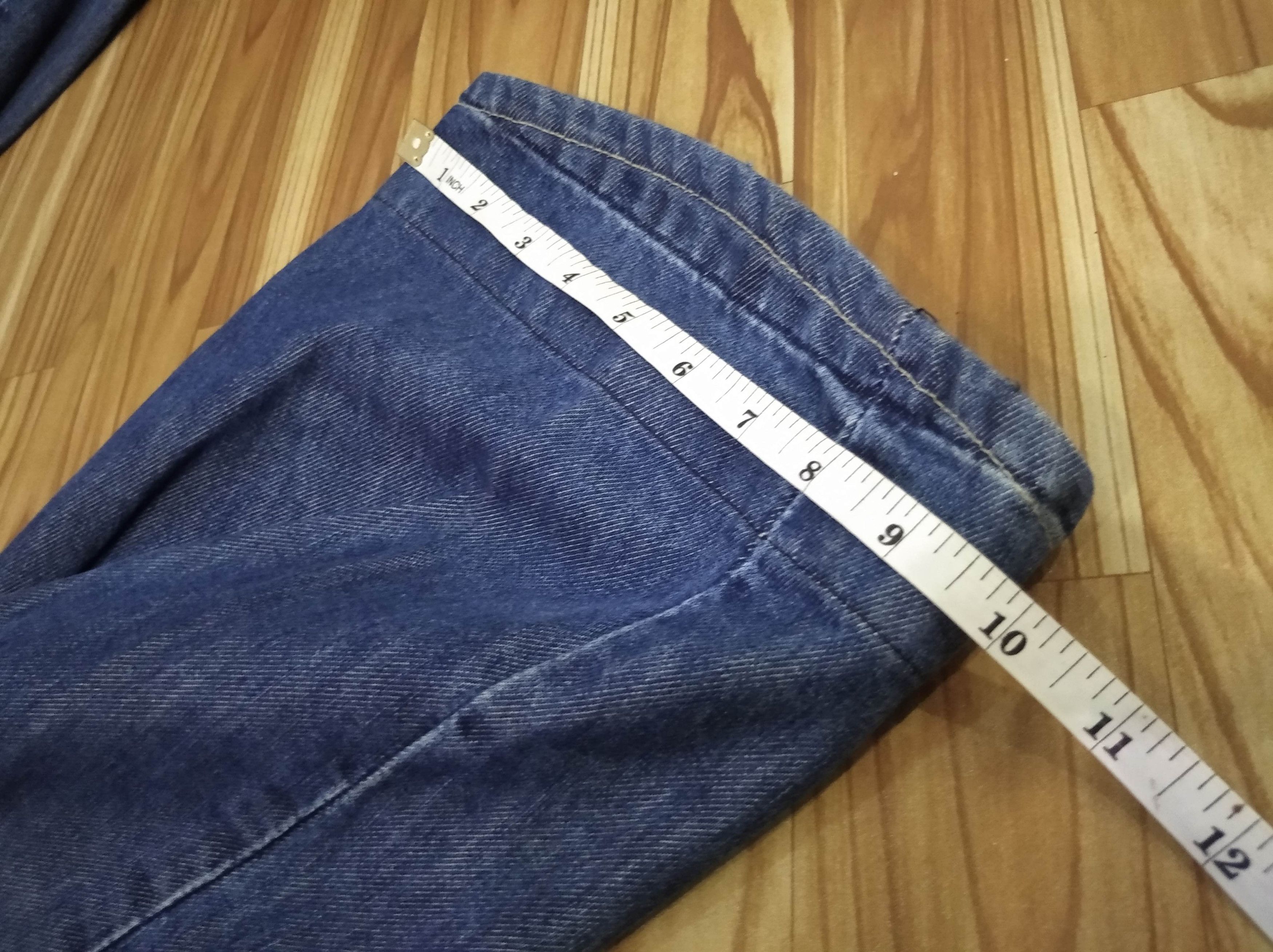 If Six Was Nine × Levi's × Levi's Vintage Clothing Vintage Levi’s Engineered Twist Leg Studded Denim Jeans Size US 32 / EU 48 - 11 Thumbnail