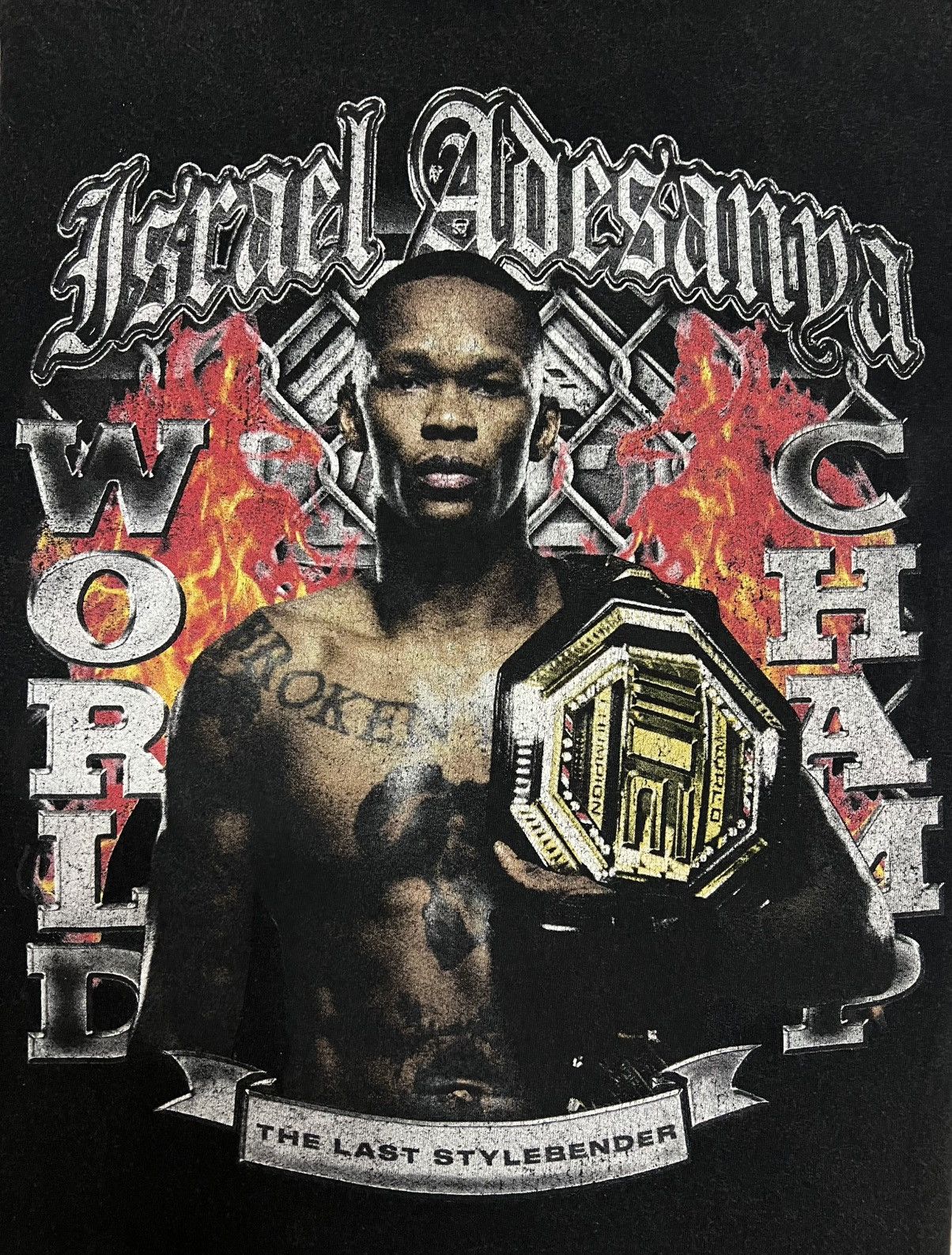 Other Israel Adesanya UFC Champion Graphic Tee M Size US M / EU 48-50 / 2 - 13 Thumbnail