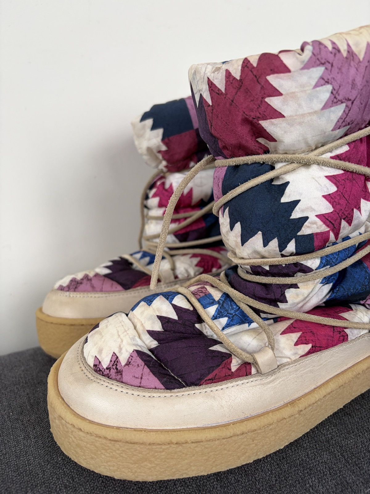 Isabel Marant Isabel Marant Snow Moon Boot Multicolor Winter Boot Size US 9 / IT 39 - 6 Thumbnail