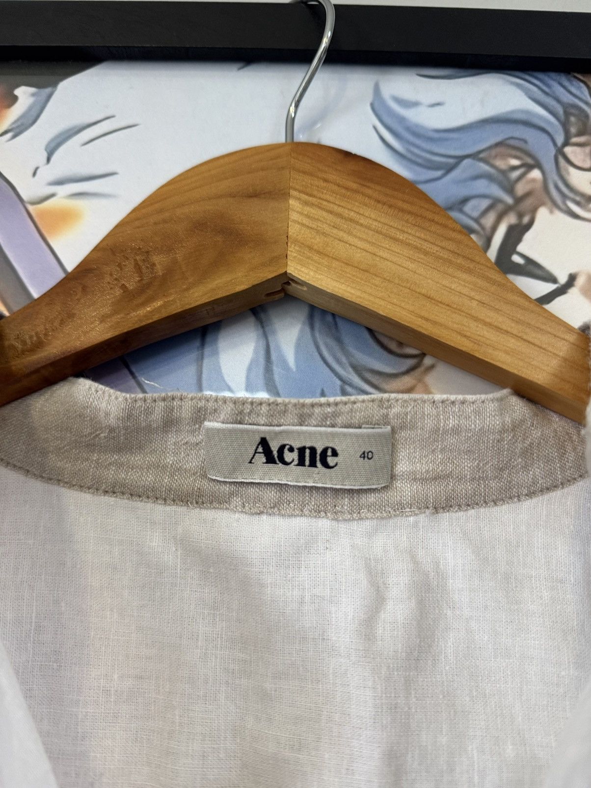 Acne Studios Acne Studios White Button Up Shirt Size US S / EU 44-46 / 1 - 3 Thumbnail