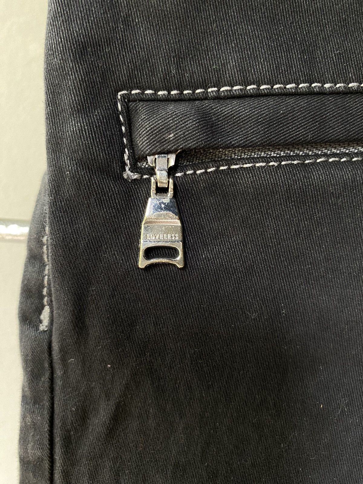 Loveless × Number (N)ine LOVELESS black biker pants Size US 31 - 17 Thumbnail