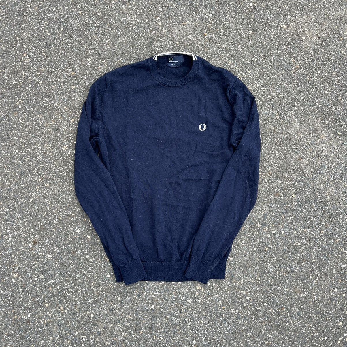 Fred Perry Fred Perry Sweatshirt Crewneck Sweater Size US L / EU 52-54 / 3 - 1 Thumbnail