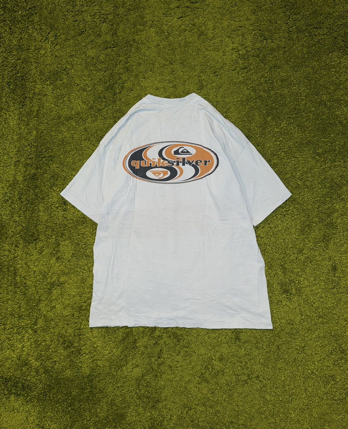 Quiksilver × Vintage ☯️ Quiksilver 1990s vintage ying yang logo surfing t-shirt Size US XL / EU 56 / 4 - 1 Thumbnail