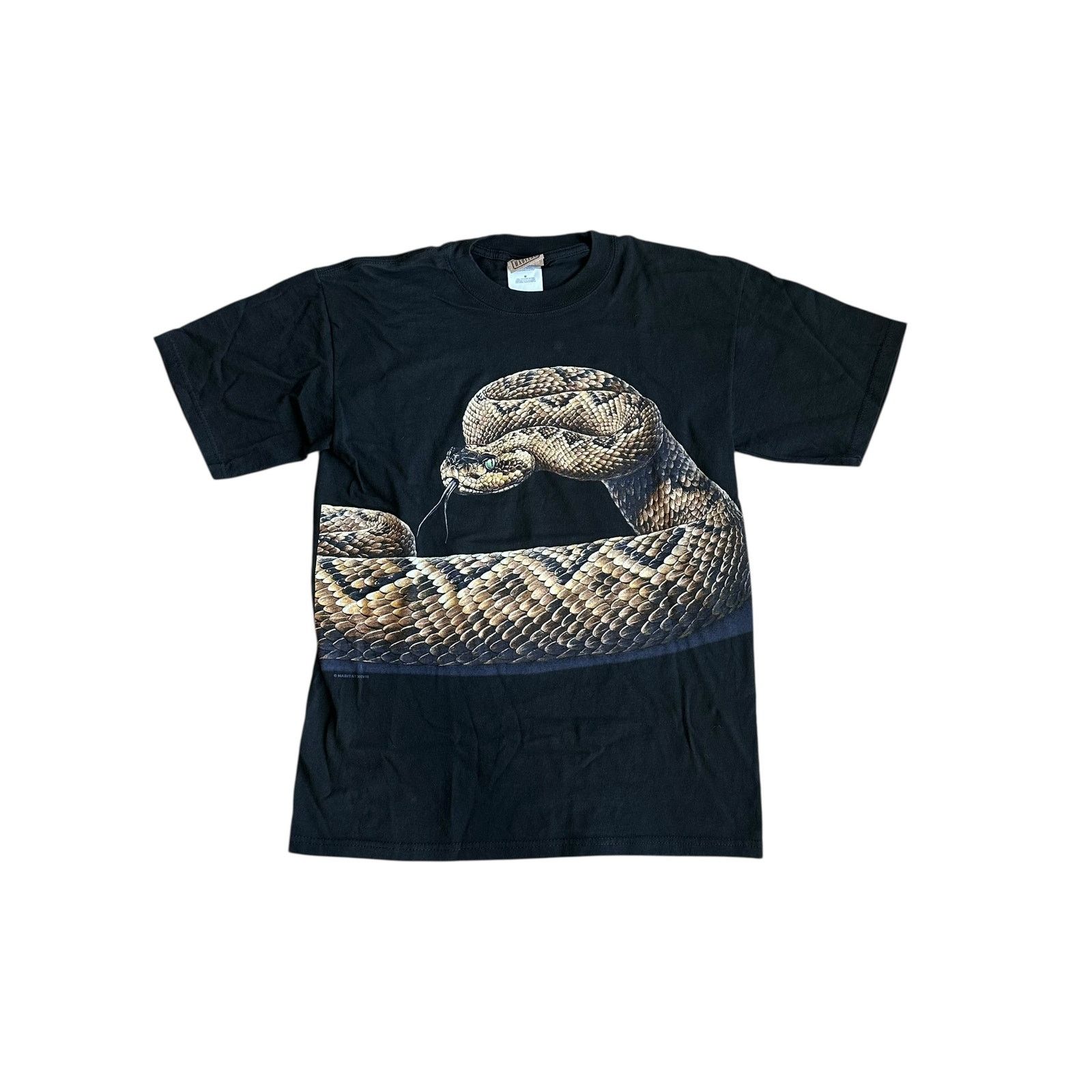 Habitat Vintage Habitat Python Snake Tee Shirt Mens Medium Size US M / EU 48-50 / 2 - 2 Thumbnail