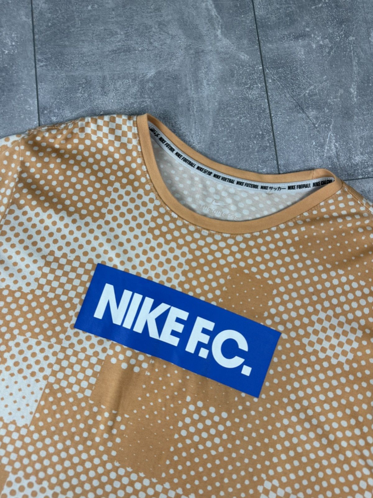 Nike Nike FC Orange Dry Tee Block T-Shirt Size US XL / EU 56 / 4 - 5 Thumbnail