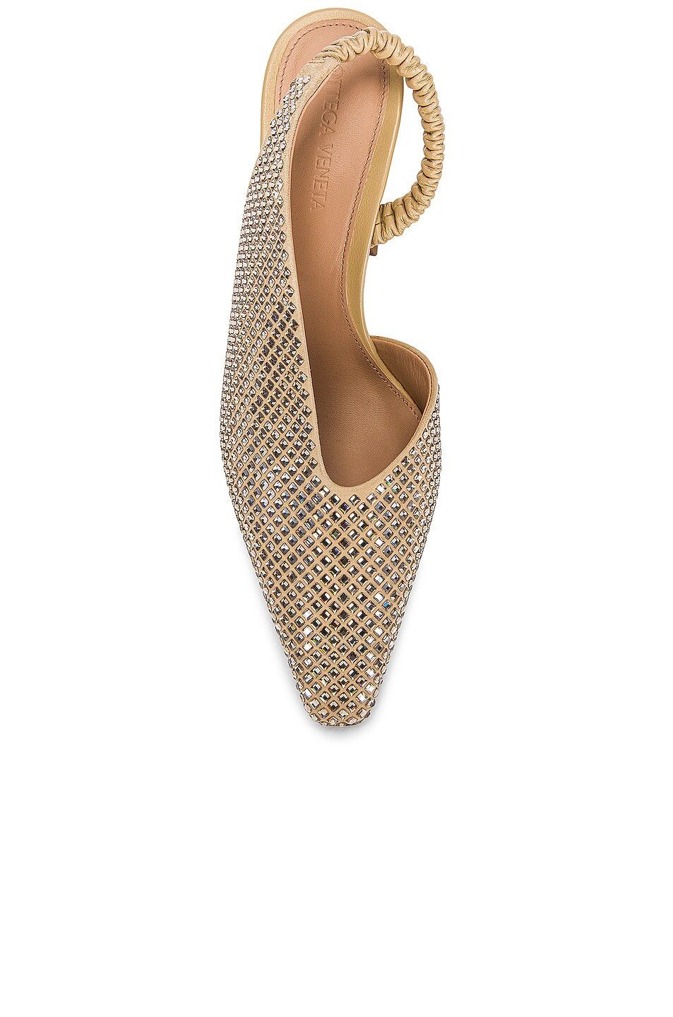 Bottega Veneta o1n1vont1124 Almond Pumps in Silver/Yellow Size US 9 / IT 39 - 4 Thumbnail