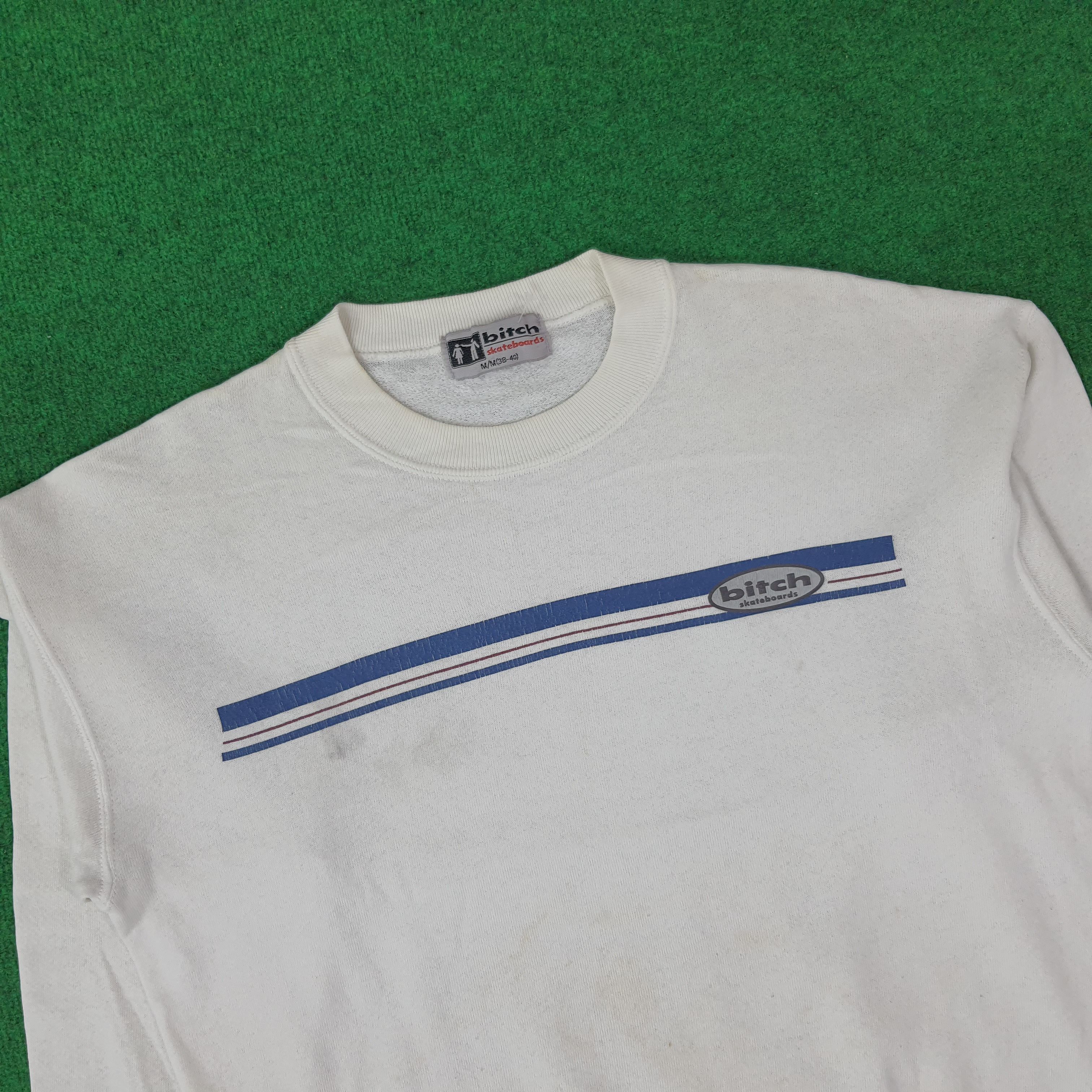 Vintage Vintage Bitch Skateboards Streetwear Sweatshirt C261N2 Size US M / EU 48-50 / 2 - 2 Thumbnail