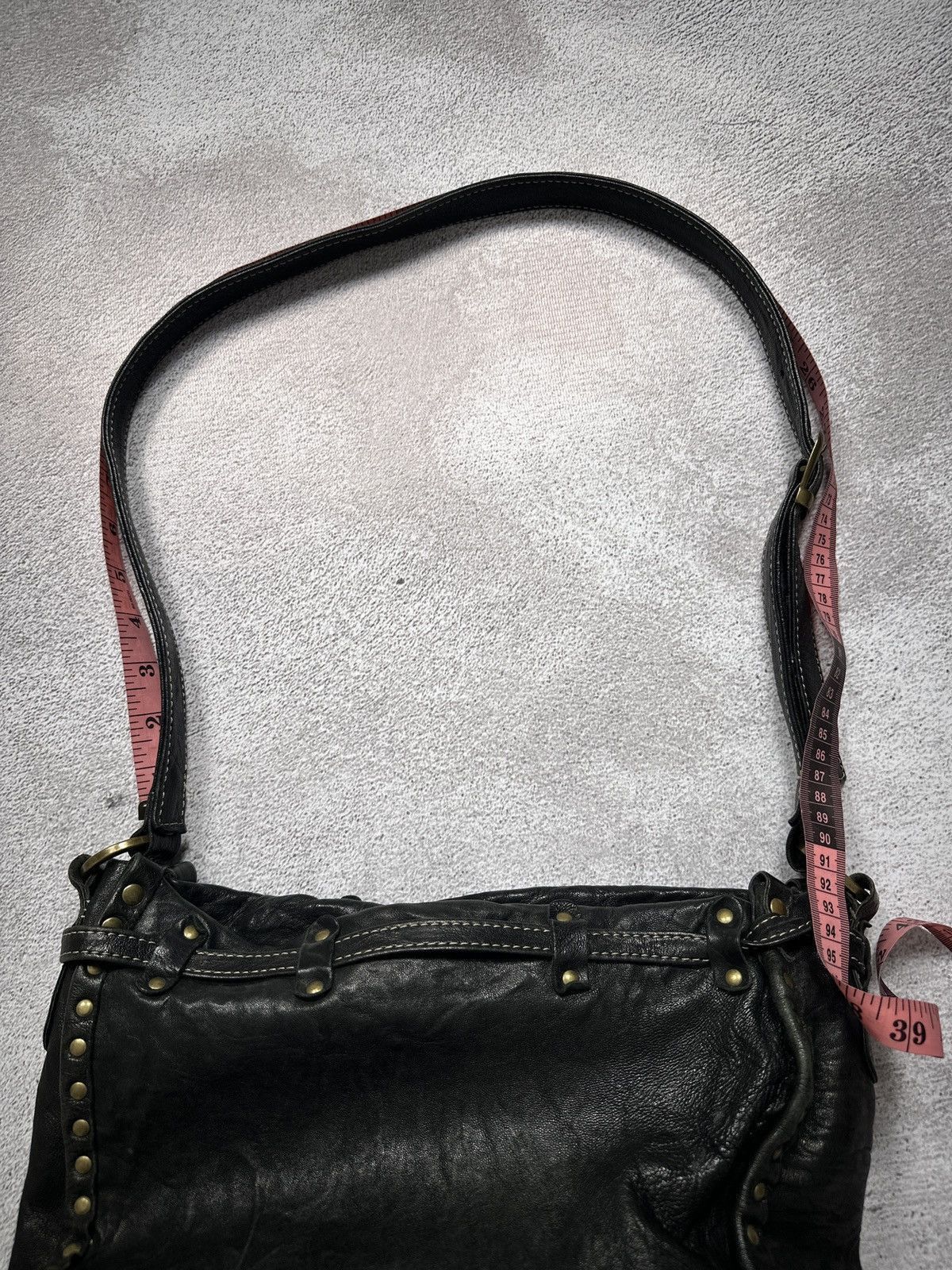 Archive LGB IfSixWasNine Style Studded Leather Sling Bag