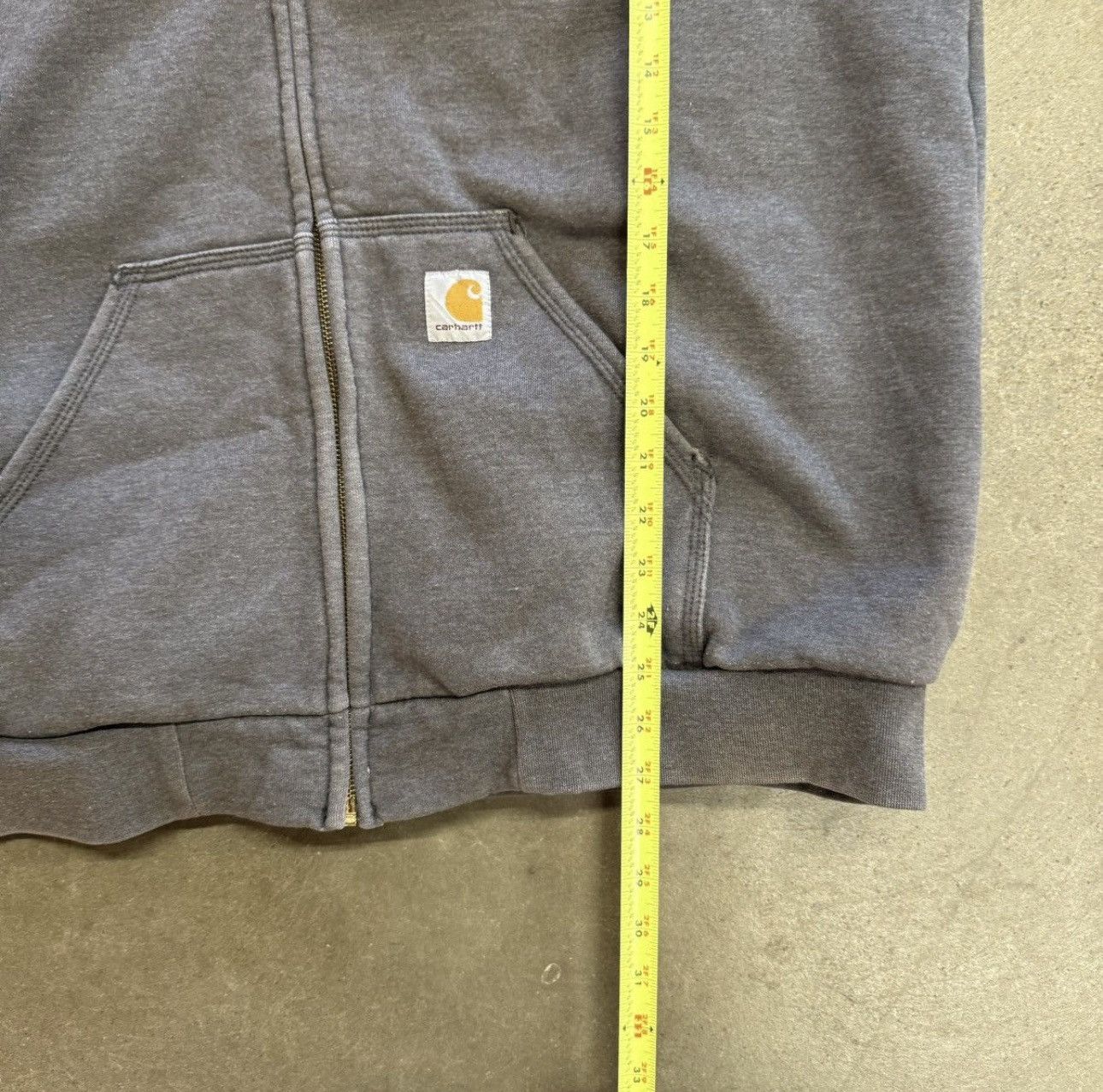 Carhartt 90s Vintage Carhartt full zip hoodie Size US L / EU 52-54 / 3 - 4 Thumbnail