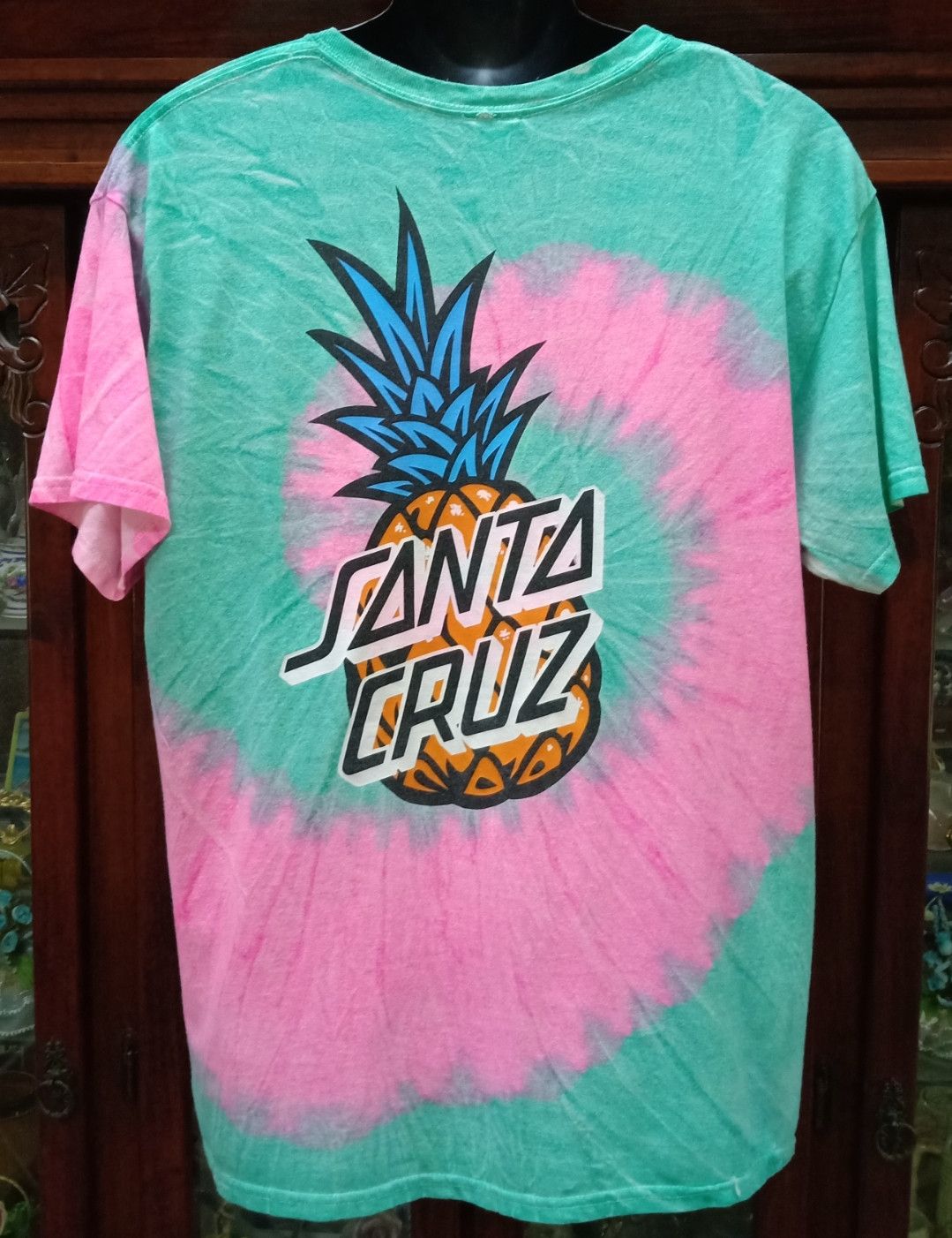 Santa Cruz Skateboards Santa Cruz Pineapple Tie-dye T-shirt Size US L / EU 52-54 / 3 - 1 Thumbnail