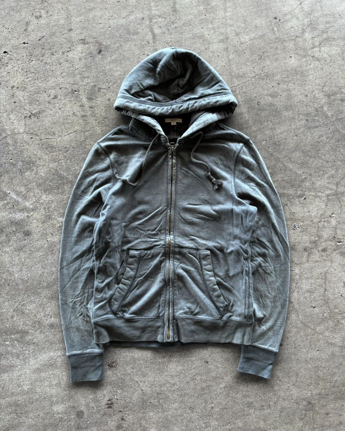 Burberry × Burberry Prorsum Burberry Brit Lined Zip Up Hoodie 
