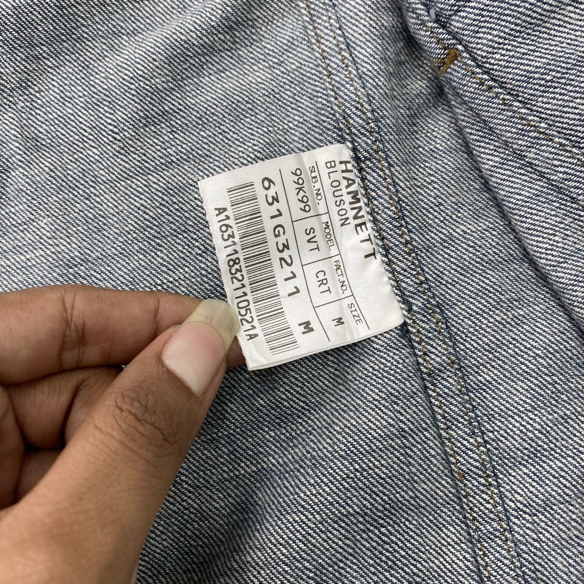 Katharine Hamnett London Katherine Hamnett London Selvedge Type II Denim Jacket Size US M / EU 48-50 / 2 - 14 Thumbnail