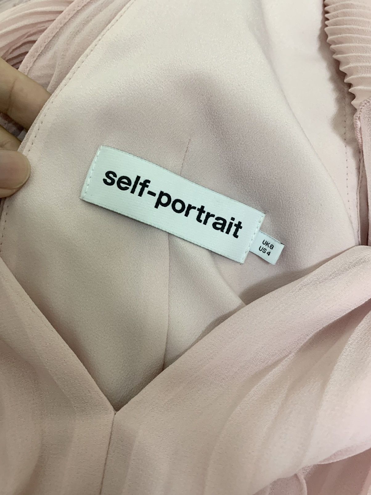 Self-Portrait Self- Portrait powder pink evening long dress Size S / US 4 / IT 40 - 11 Thumbnail